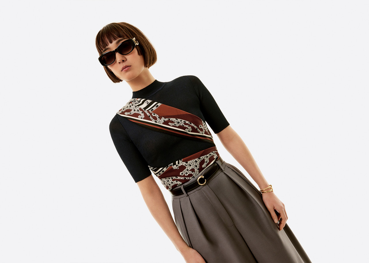 Cartierカルティエ　スカーフシルク100 ストール　バンダナ　ロゴスカーフ Cartier Scarves - Luxury Designer Scarves | Cartier® US