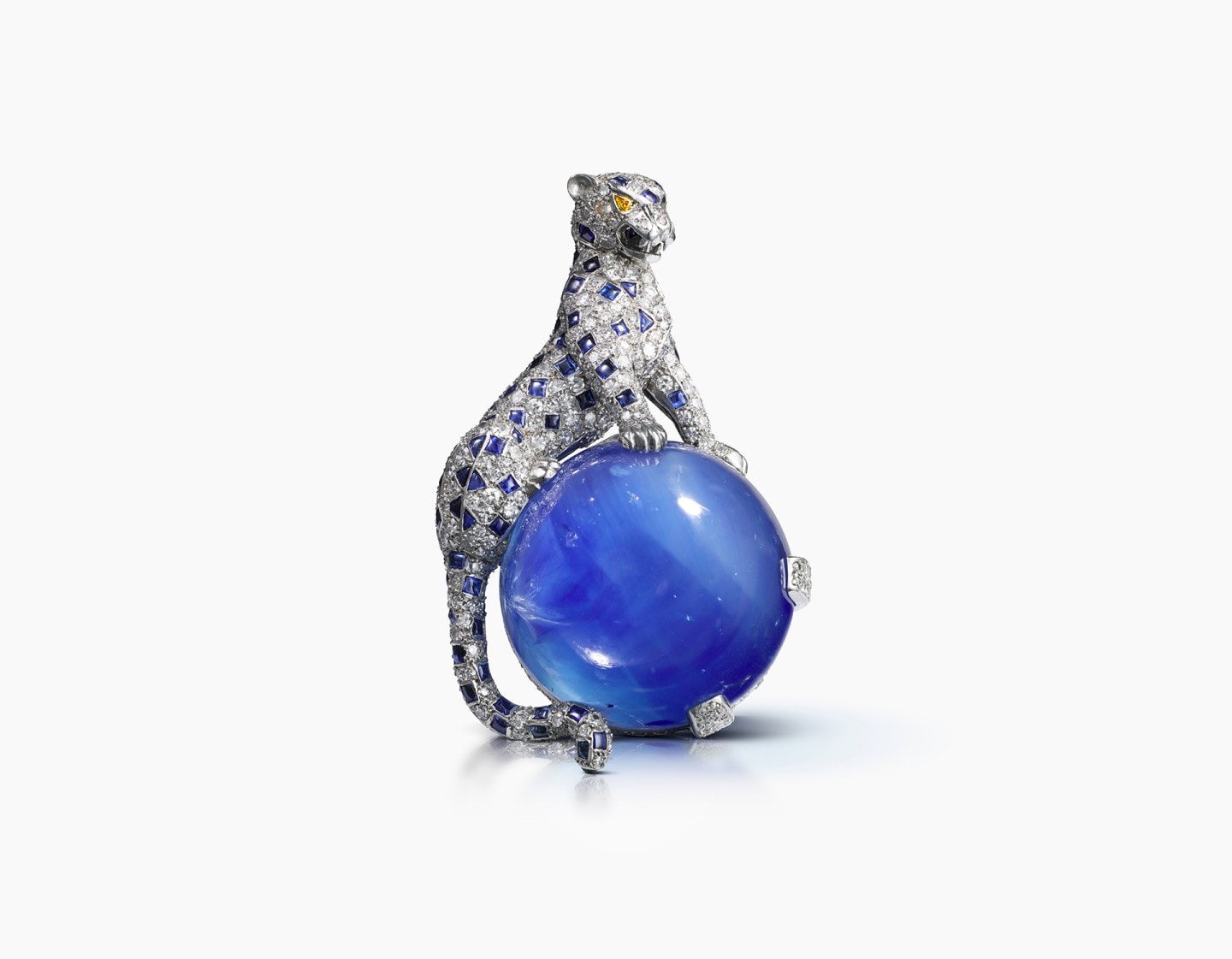 the panthere clip brooch,1949, cartier collection