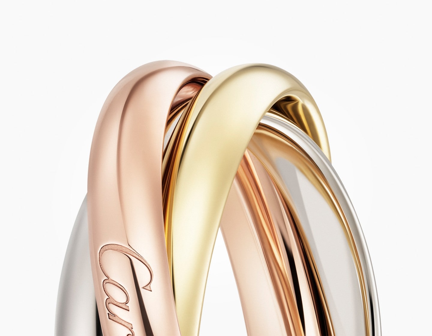 three colours of gold