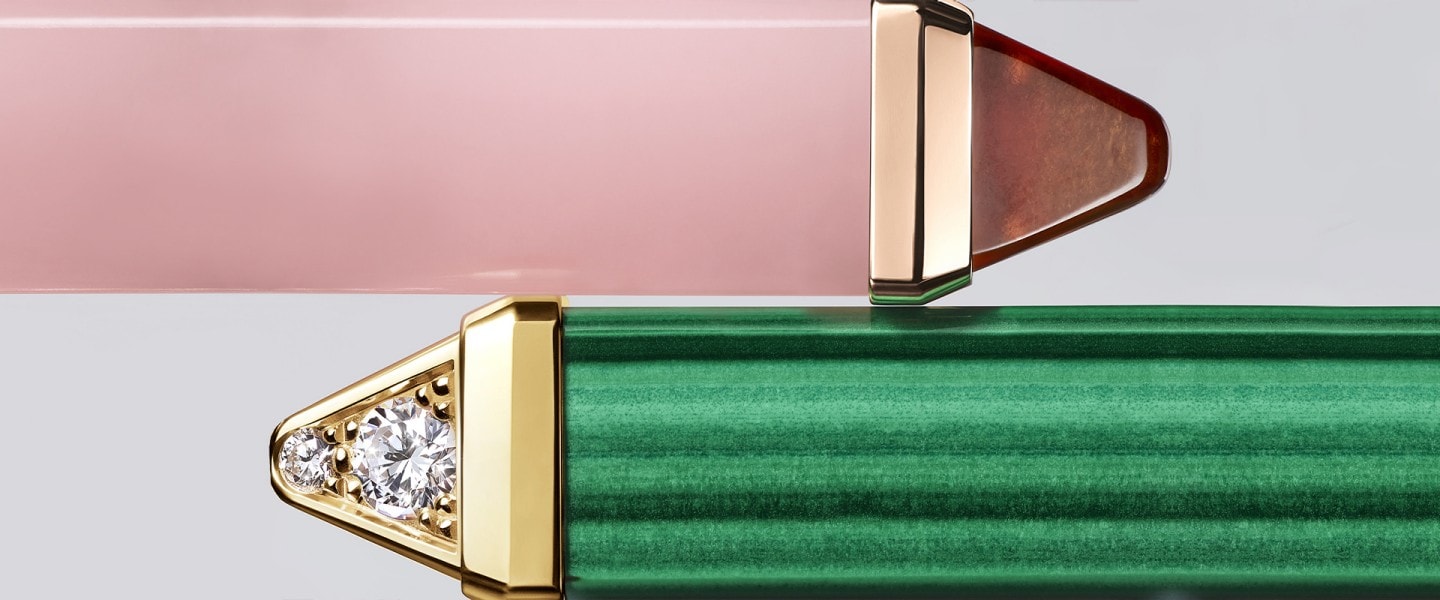 Les Berlingots de Cartier rings