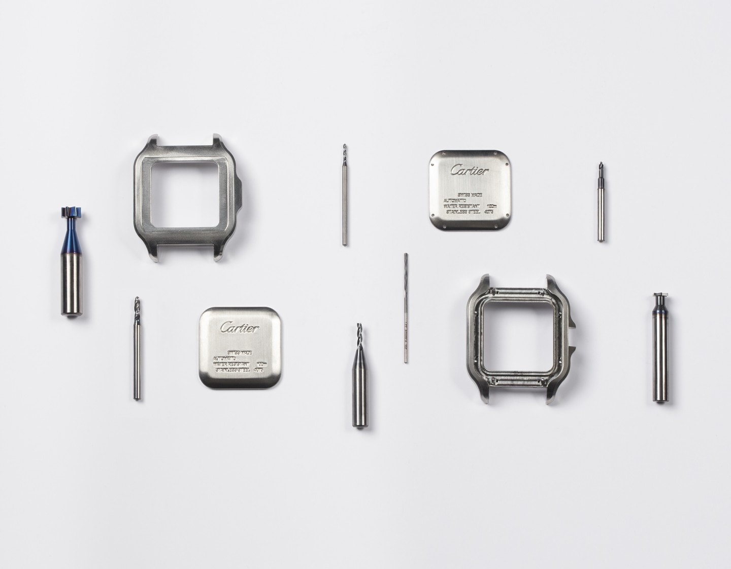 shaped case production