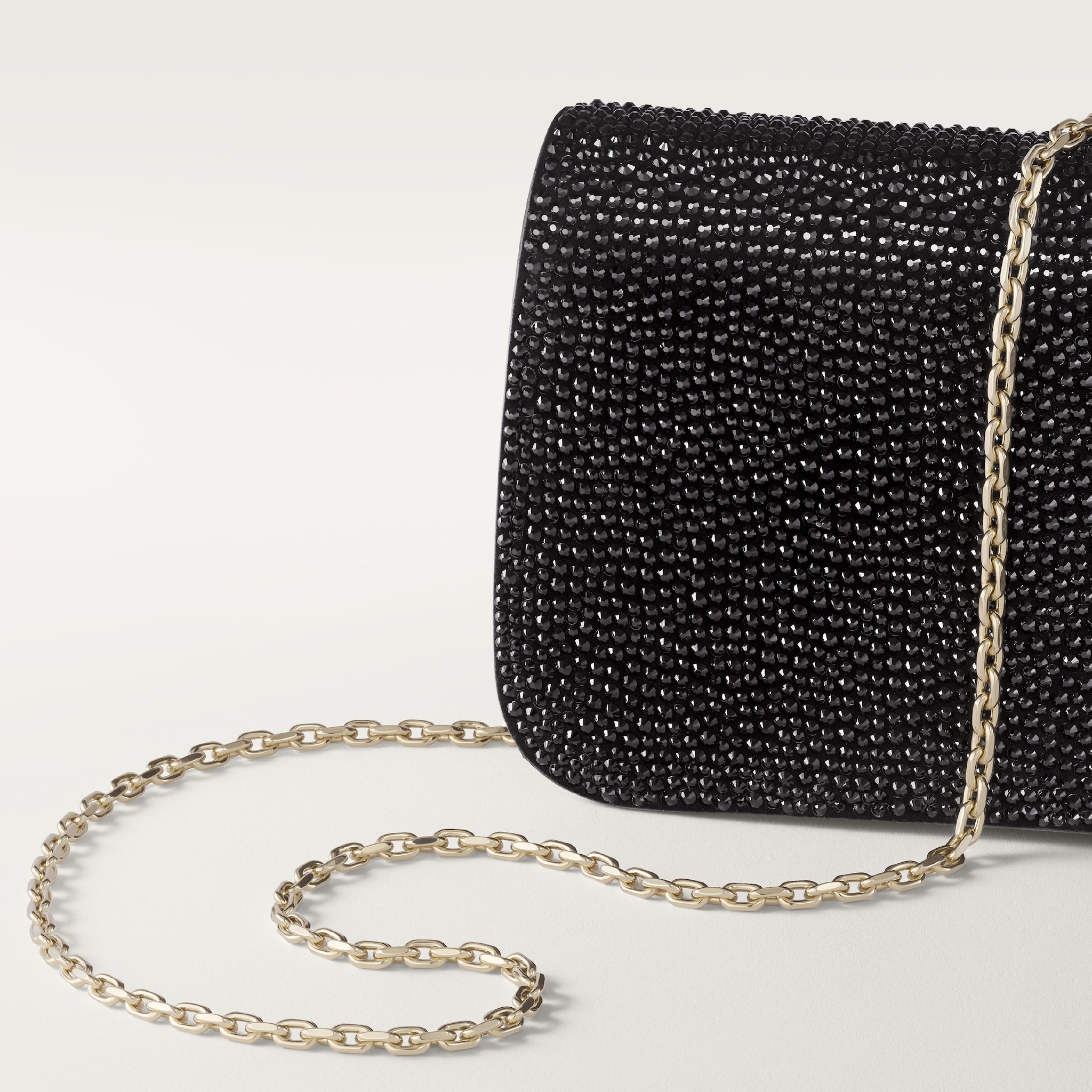 Mini model chain bag, Panth&egrave;re C de Cartier