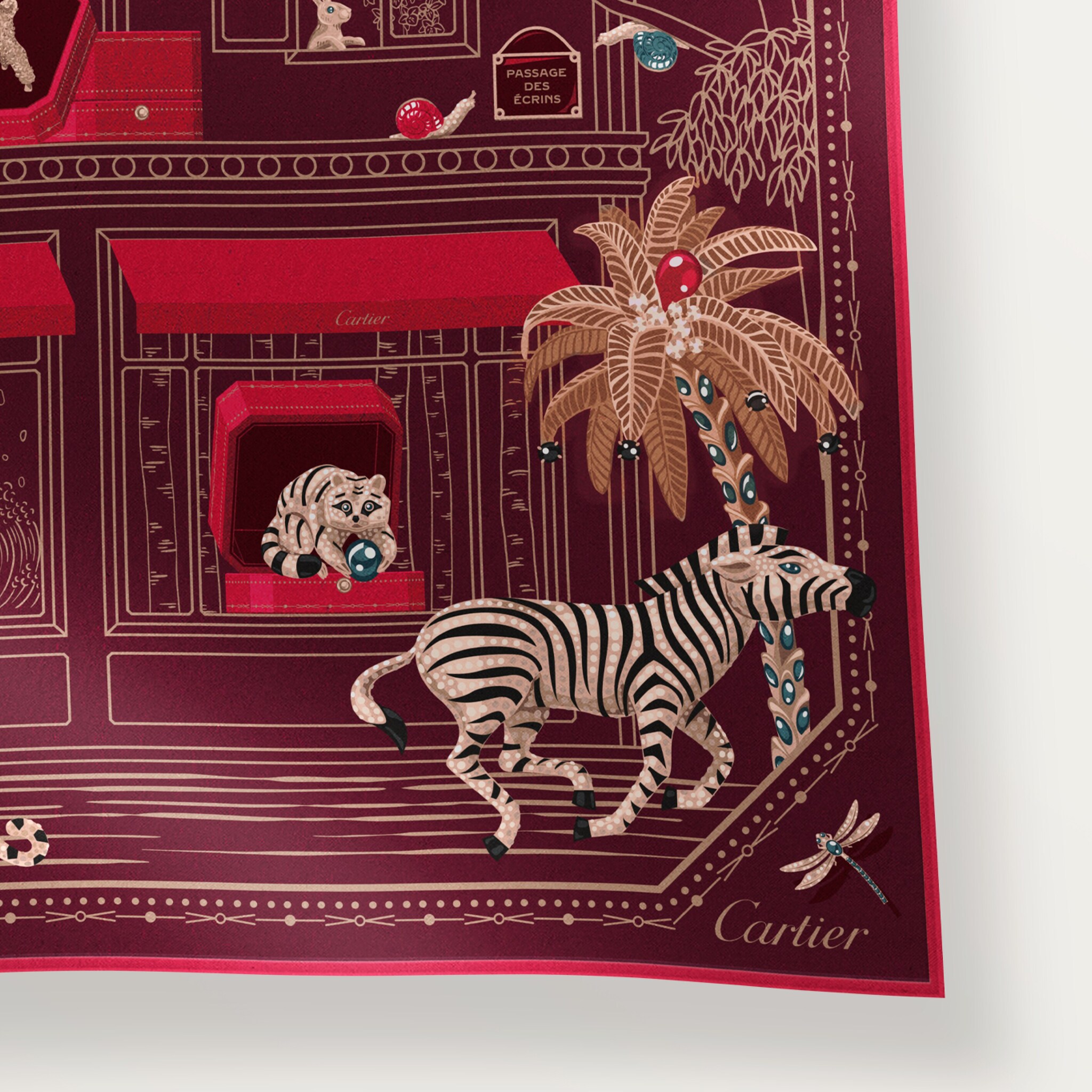 90 Scarf, Precious Address