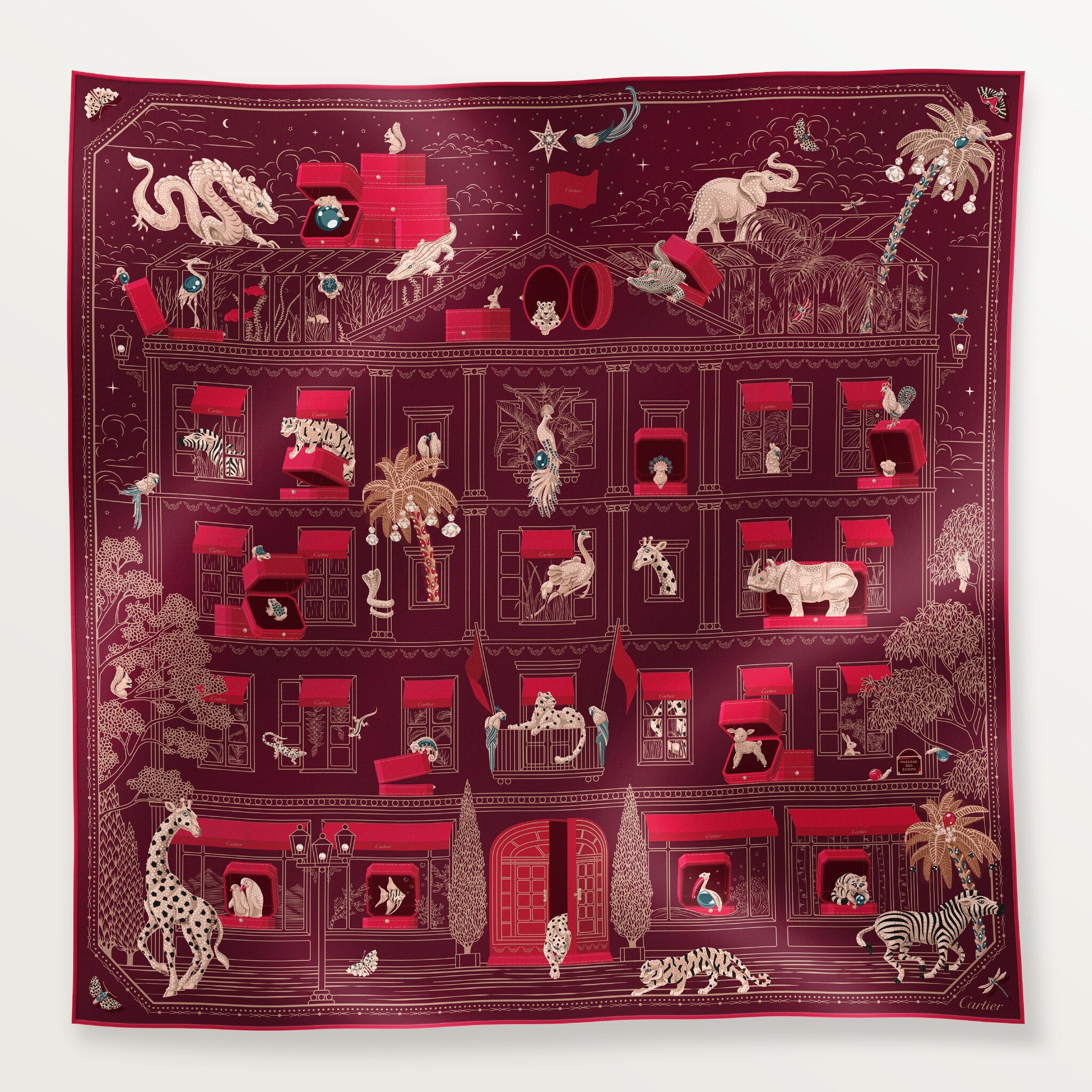 90 Scarf, Precious Address