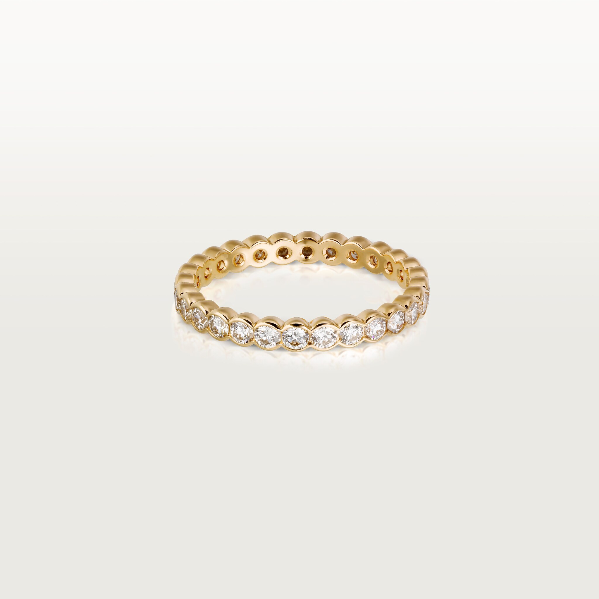 Broderie de Cartier wedding band, diamonds
