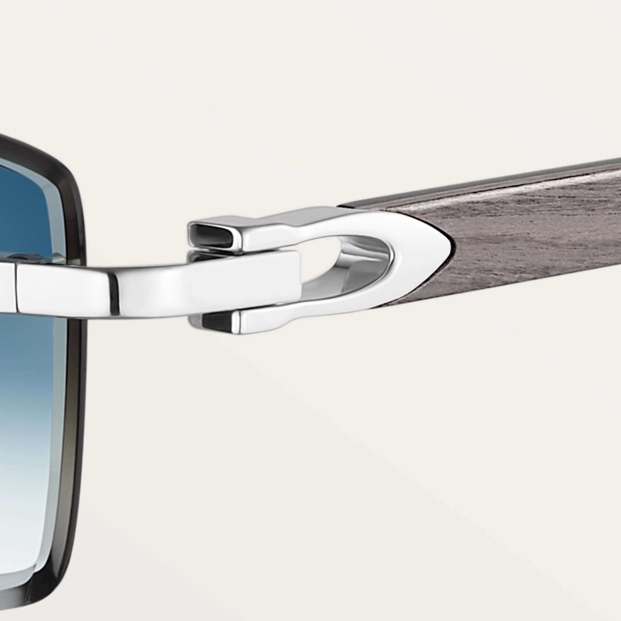 Sunglasses with Elongated C de Cartier motif, image 6