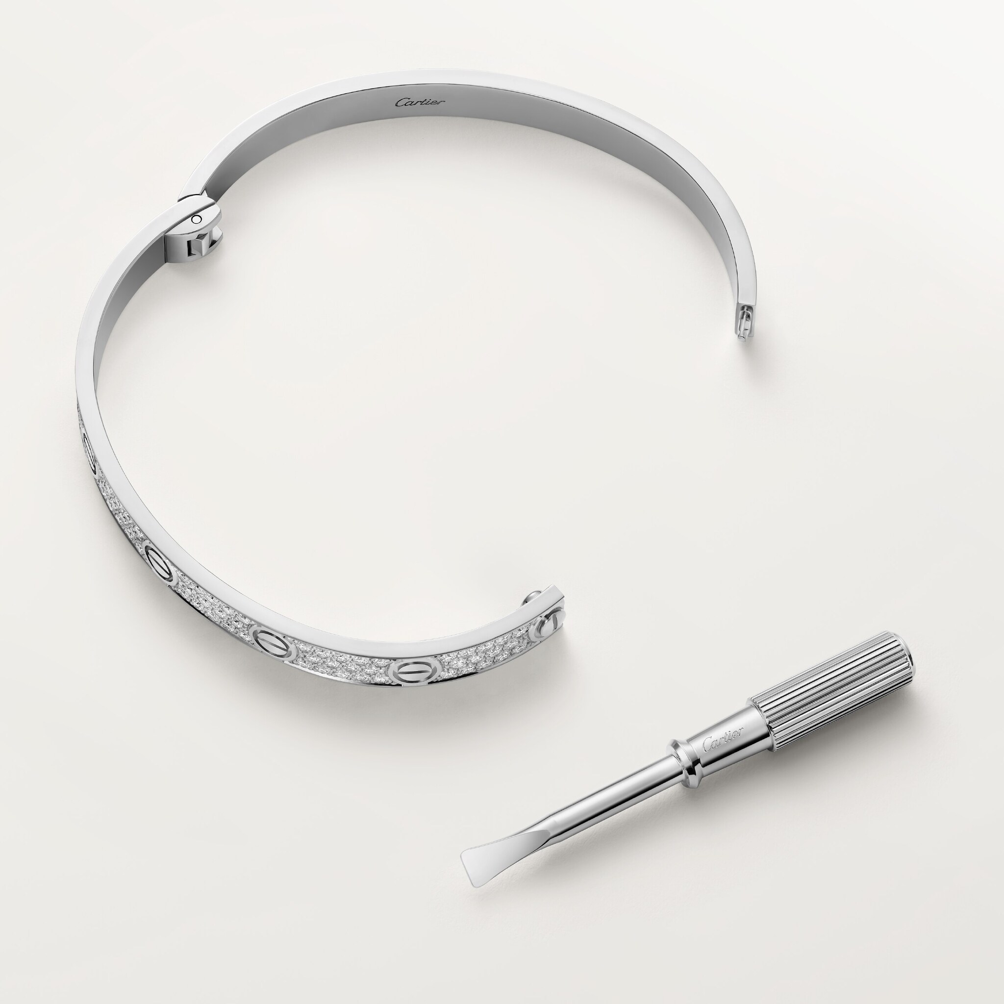 #LOVE# bracelet, classic model, paved, image 5