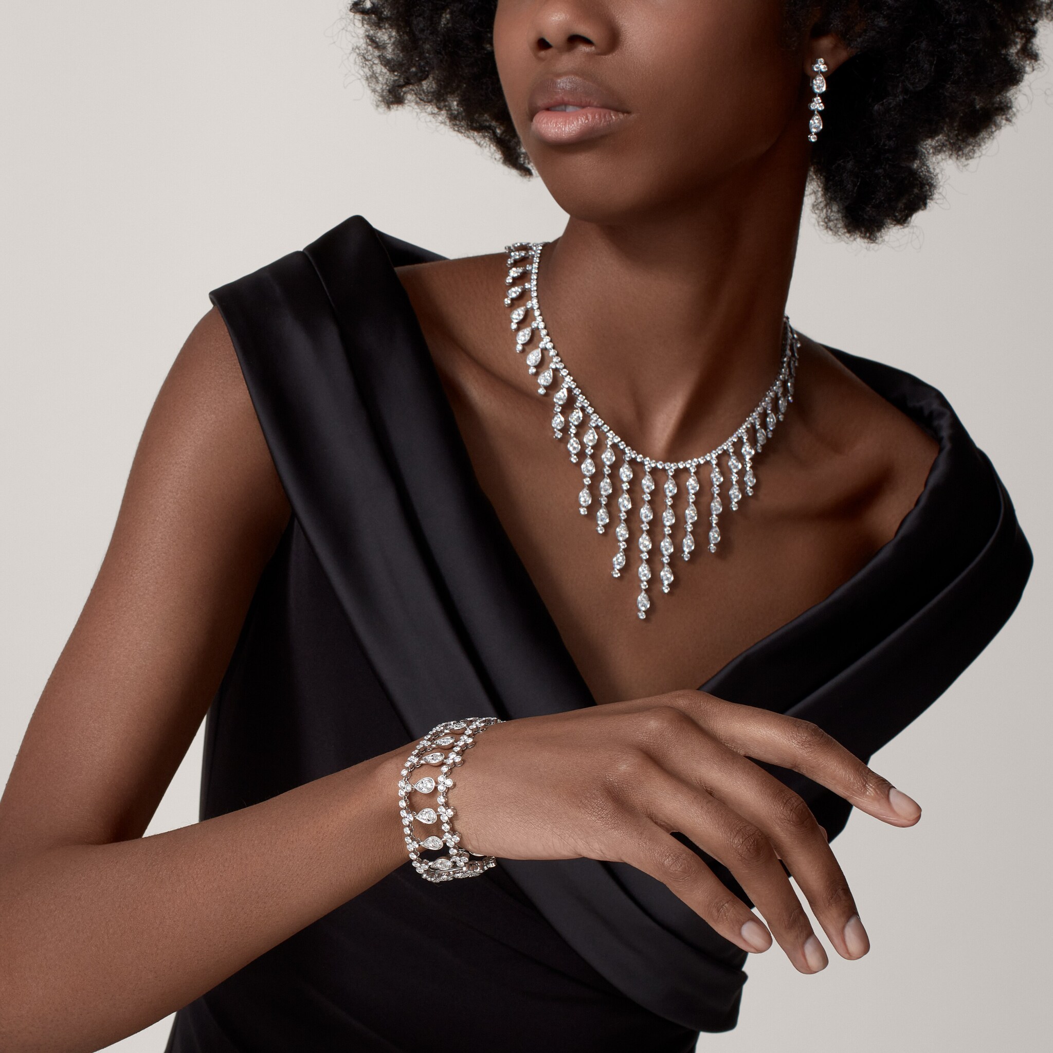 Pluie de Cartier bracelet, diamonds