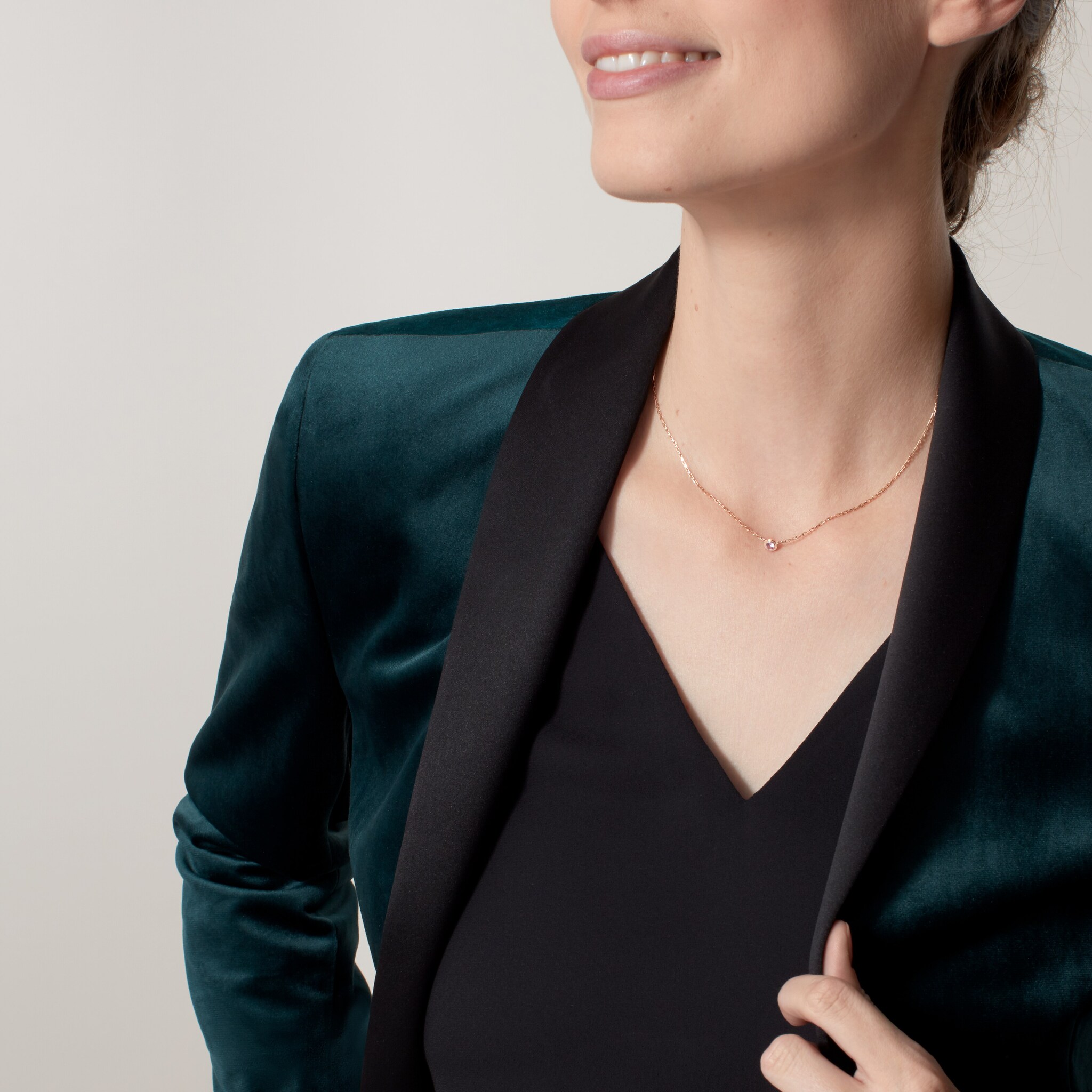 Cartier d'Amour pendant, pink sapphire