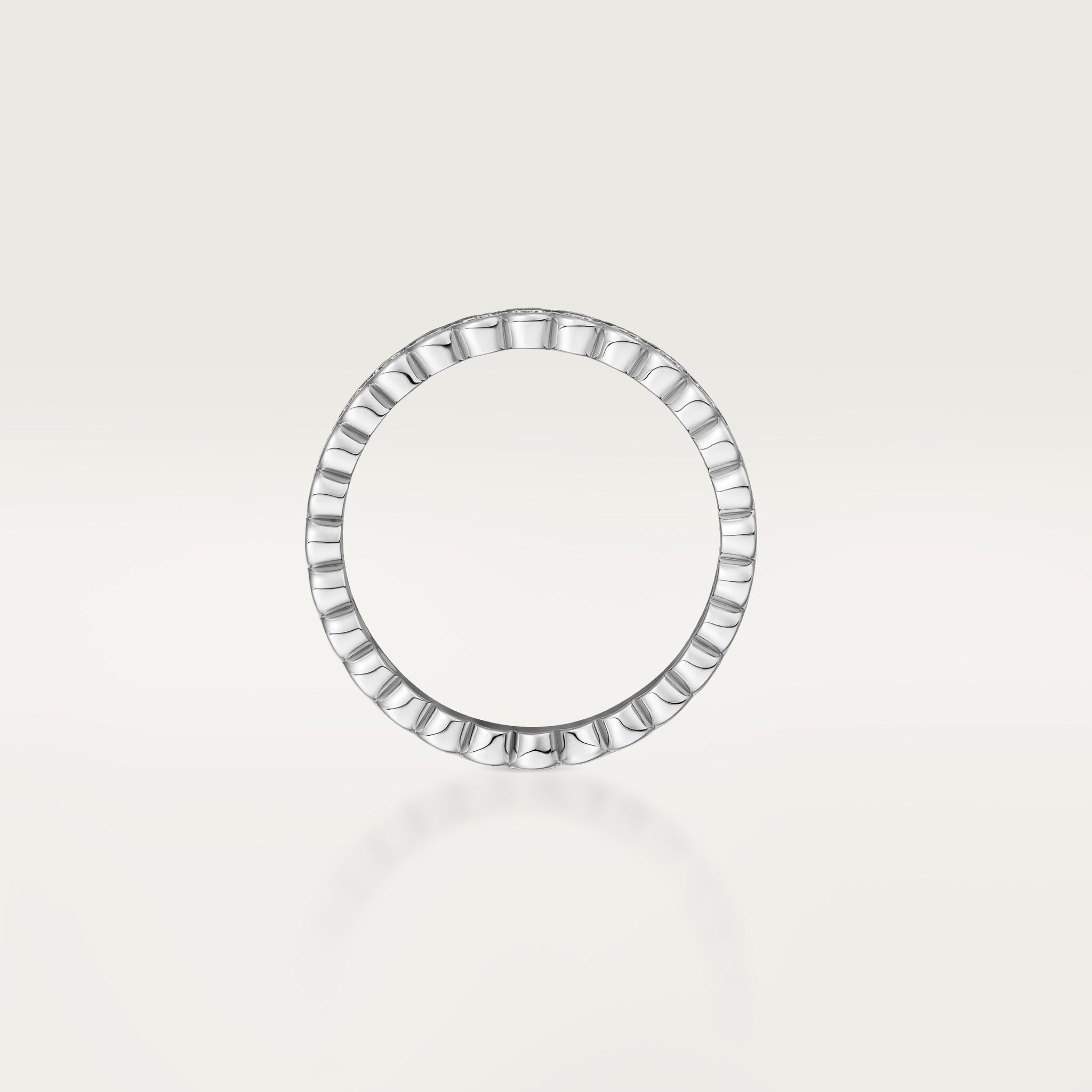 Broderie de Cartier wedding band, diamonds