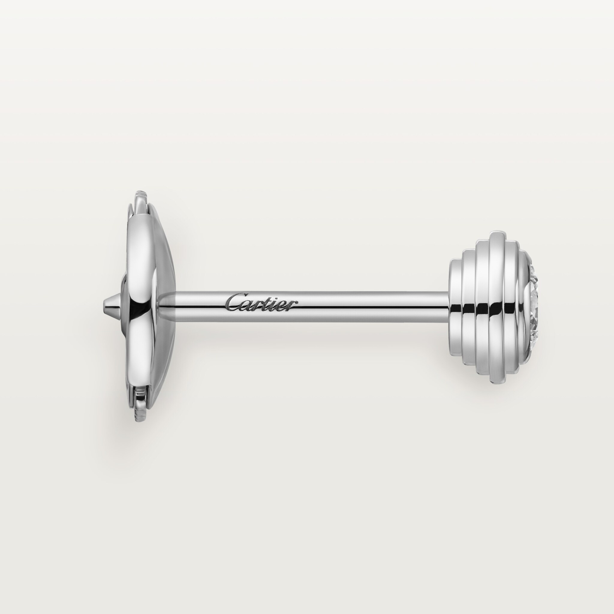 Cartier d'Amour stud earrings, 2 diamonds, small model