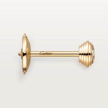 Cartier d'Amour stud earrings, 2 diamonds, small model Cartier d'Amour stud earrings, 2 diamonds, small model