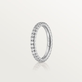Etincelle de Cartier wedding band, 2 mm width, paved Etincelle de Cartier wedding band, 2 mm width, paved