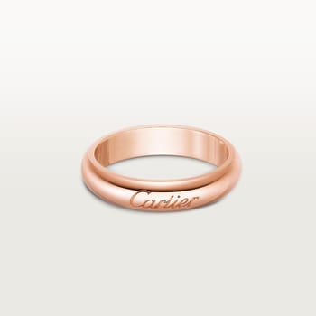 C de Cartier wedding band, 4 mm width C de Cartier wedding band, 4 mm width