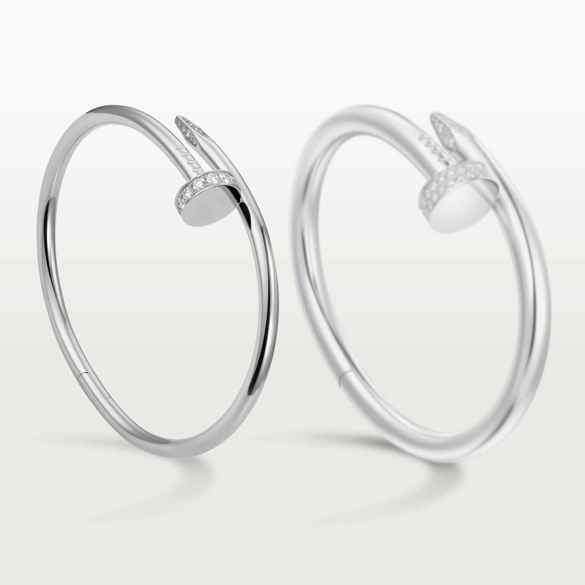 Juste un Clou bracelet, classic model, diamonds, image 8