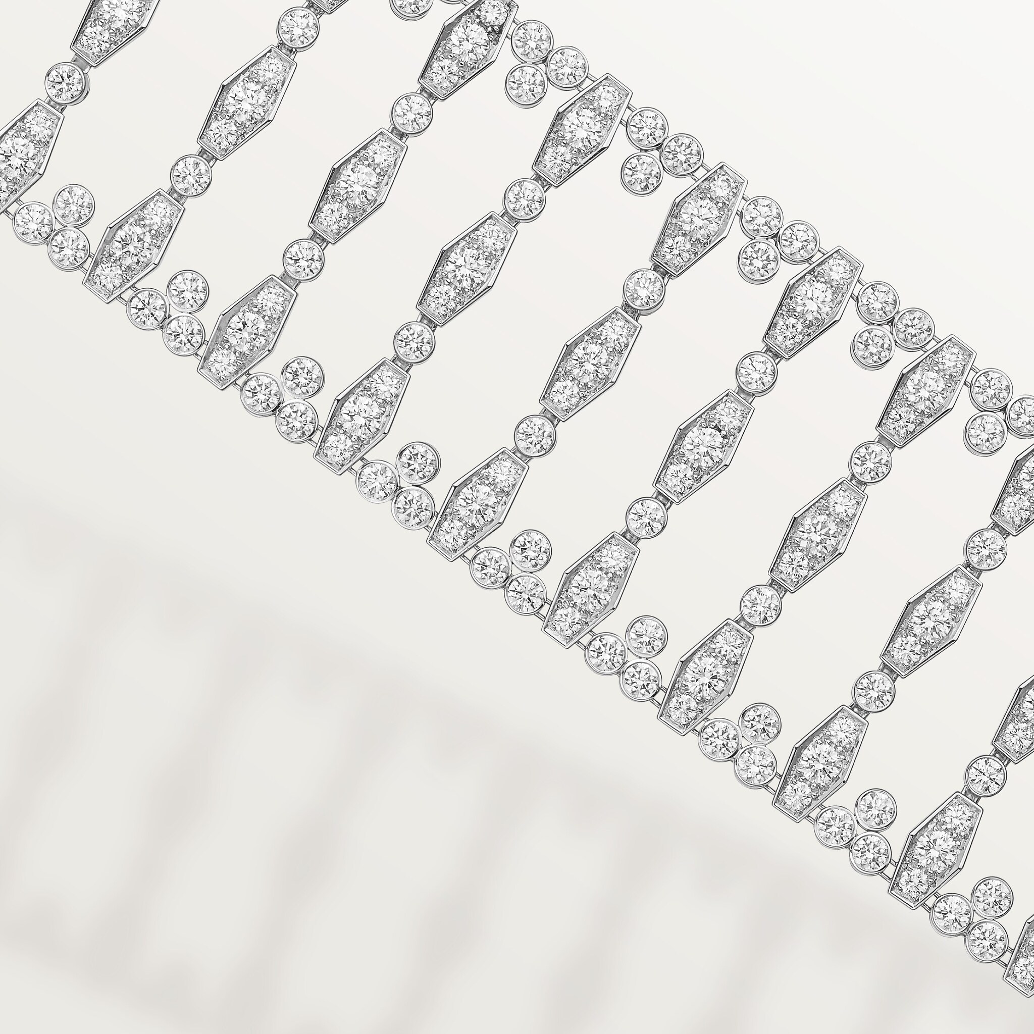 Pluie de Cartier bracelet, diamonds