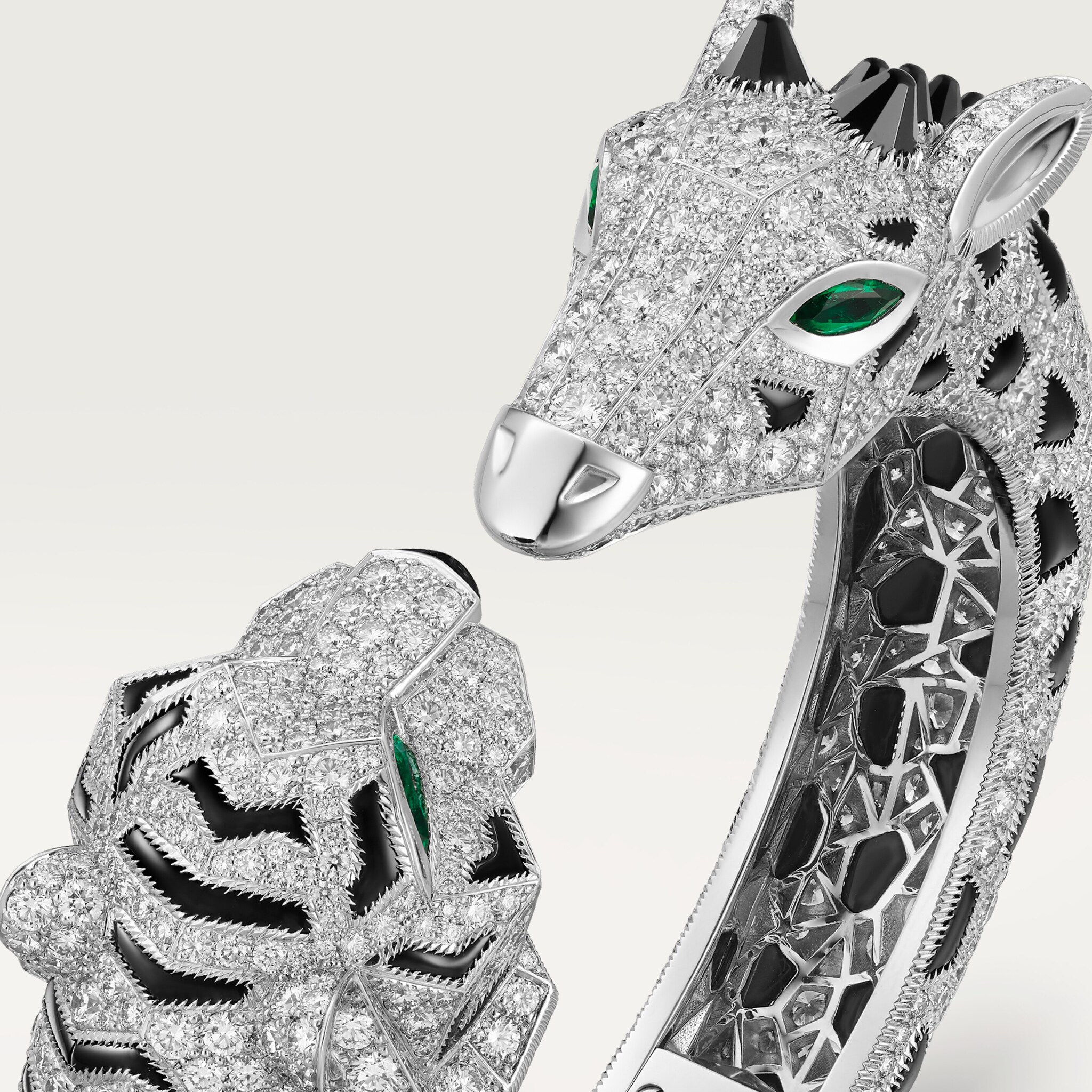 Indomptables de Cartier bracelet, paved , image 10