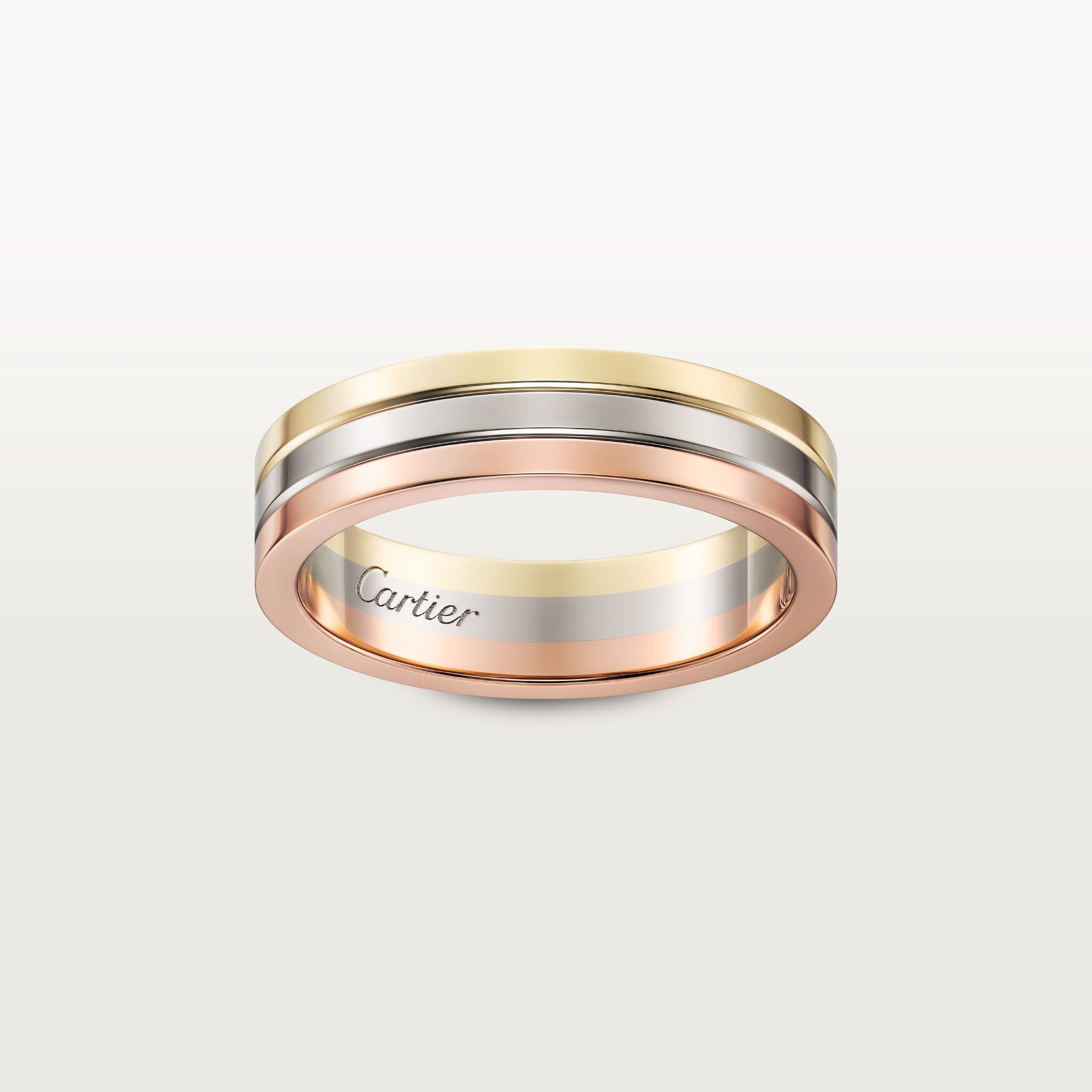 Vendome Louis Cartier wedding band, 4.8 mm width