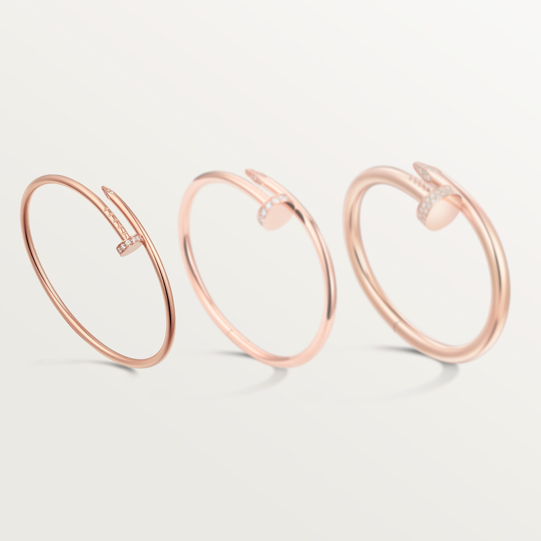 Juste un Clou bracelet, small model, diamonds, image 9