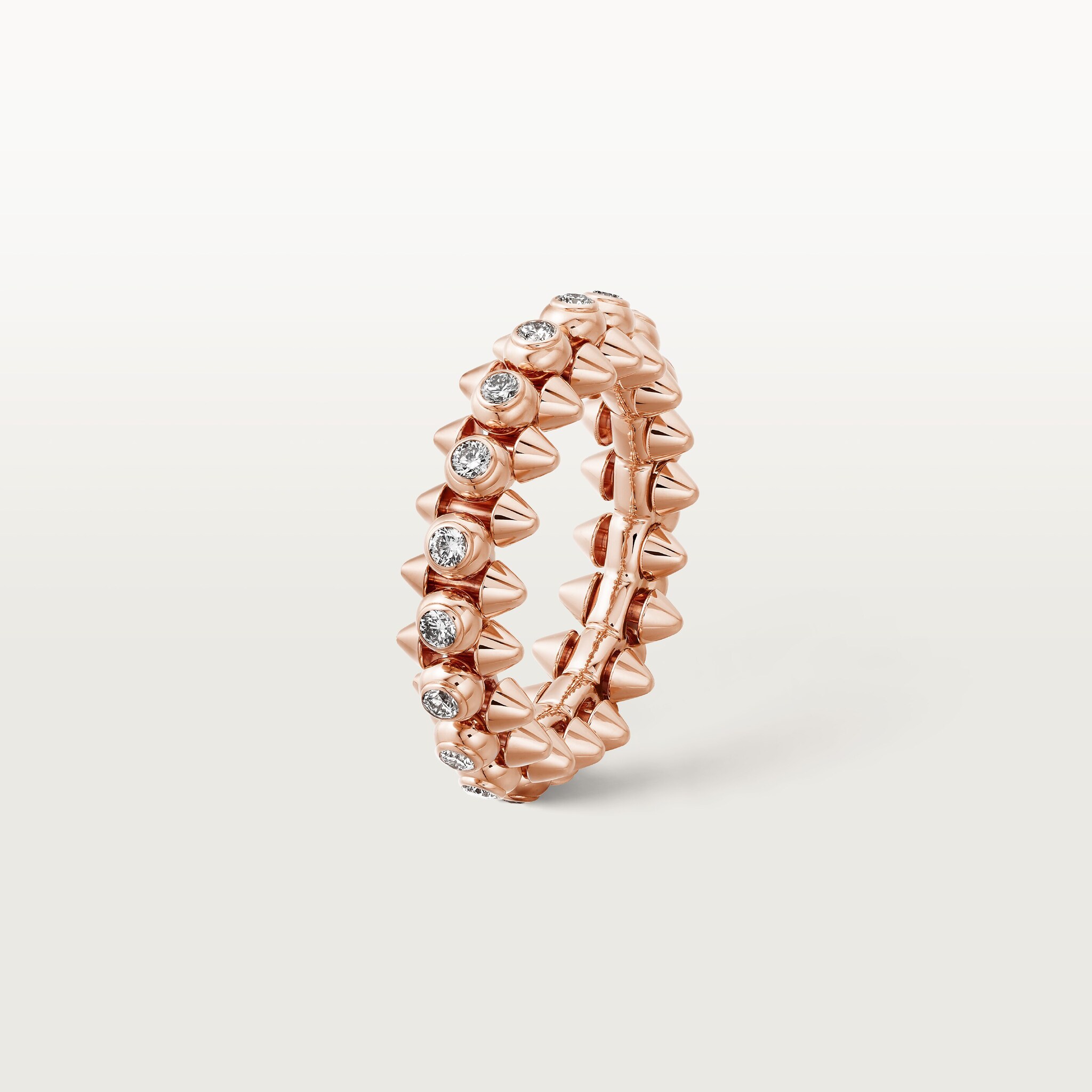 Clash de Cartier ring, medium model, paved