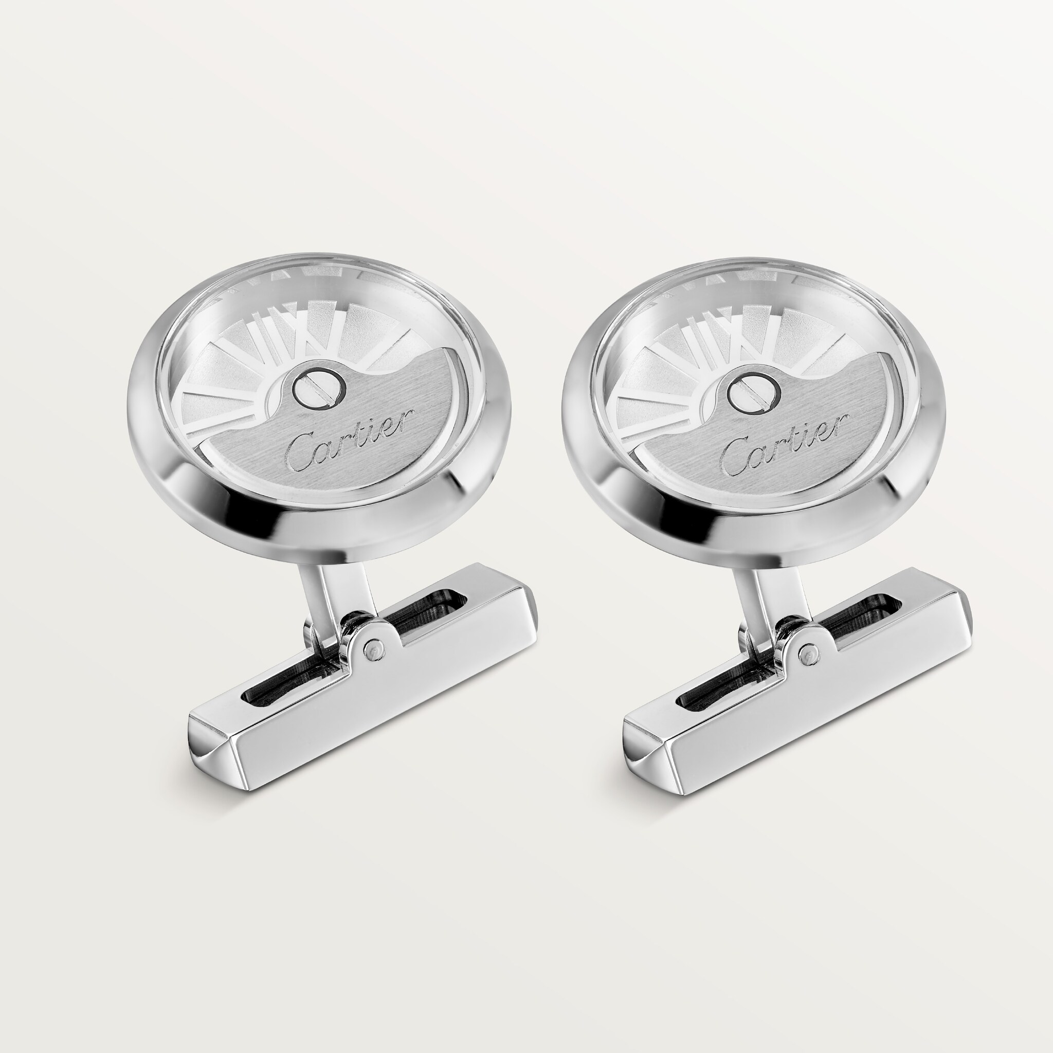 Oscillating weight cufflinks