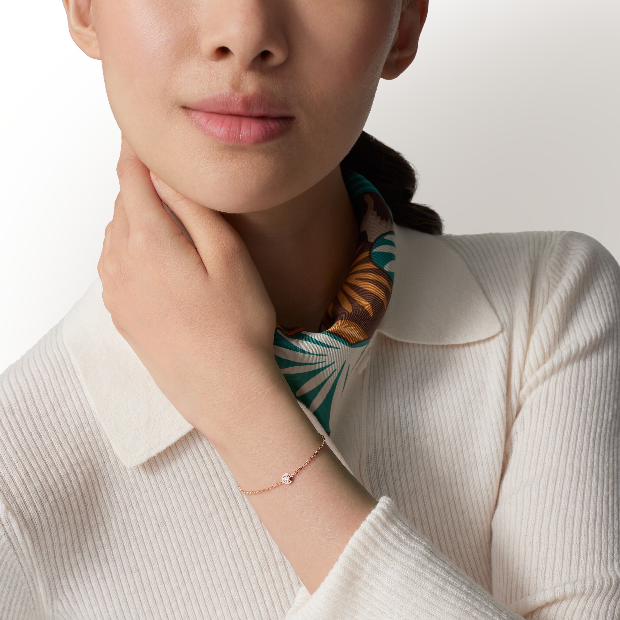 Cartier d'Amour bracelet, diamond, medium model