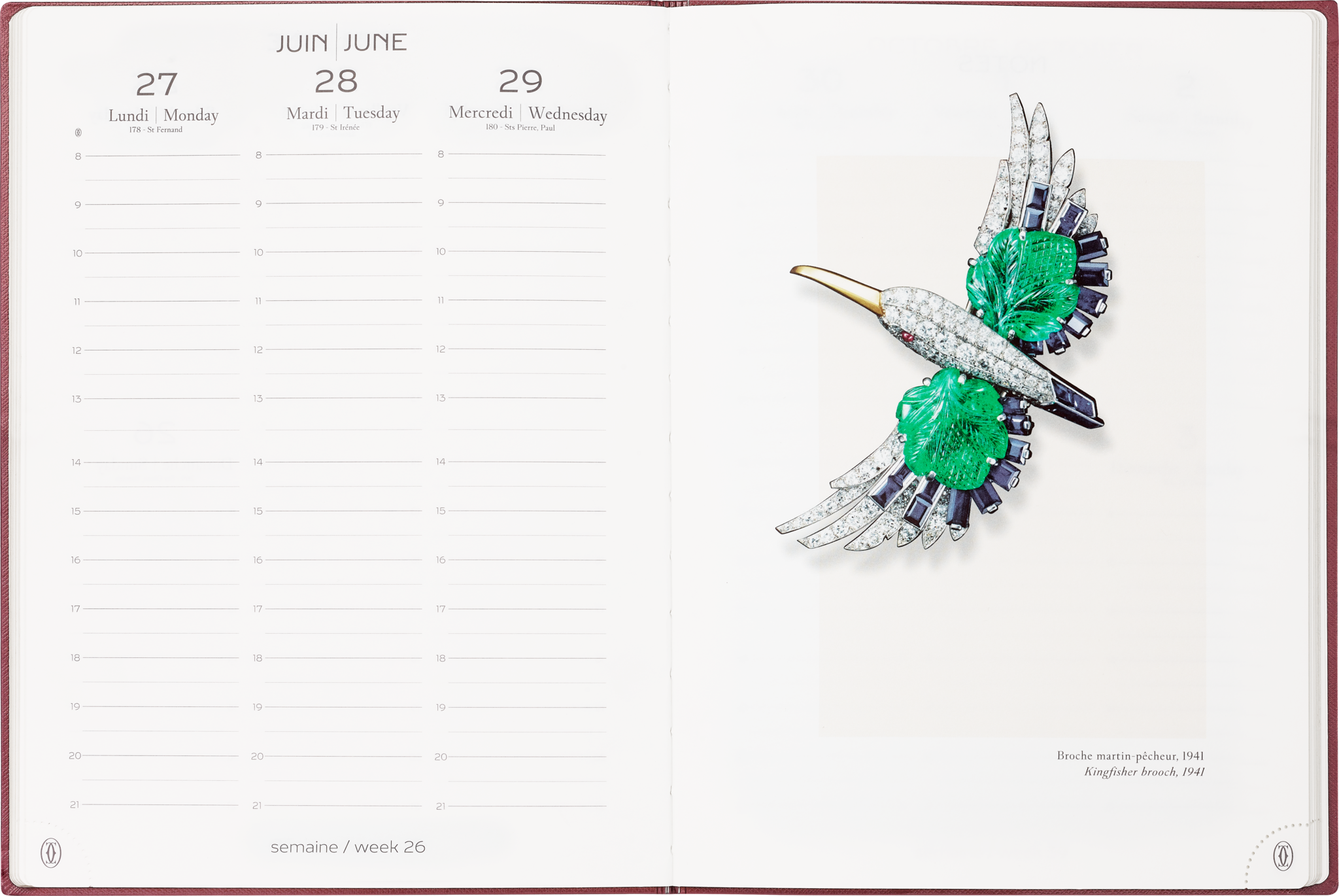 Must de Cartier desk diary