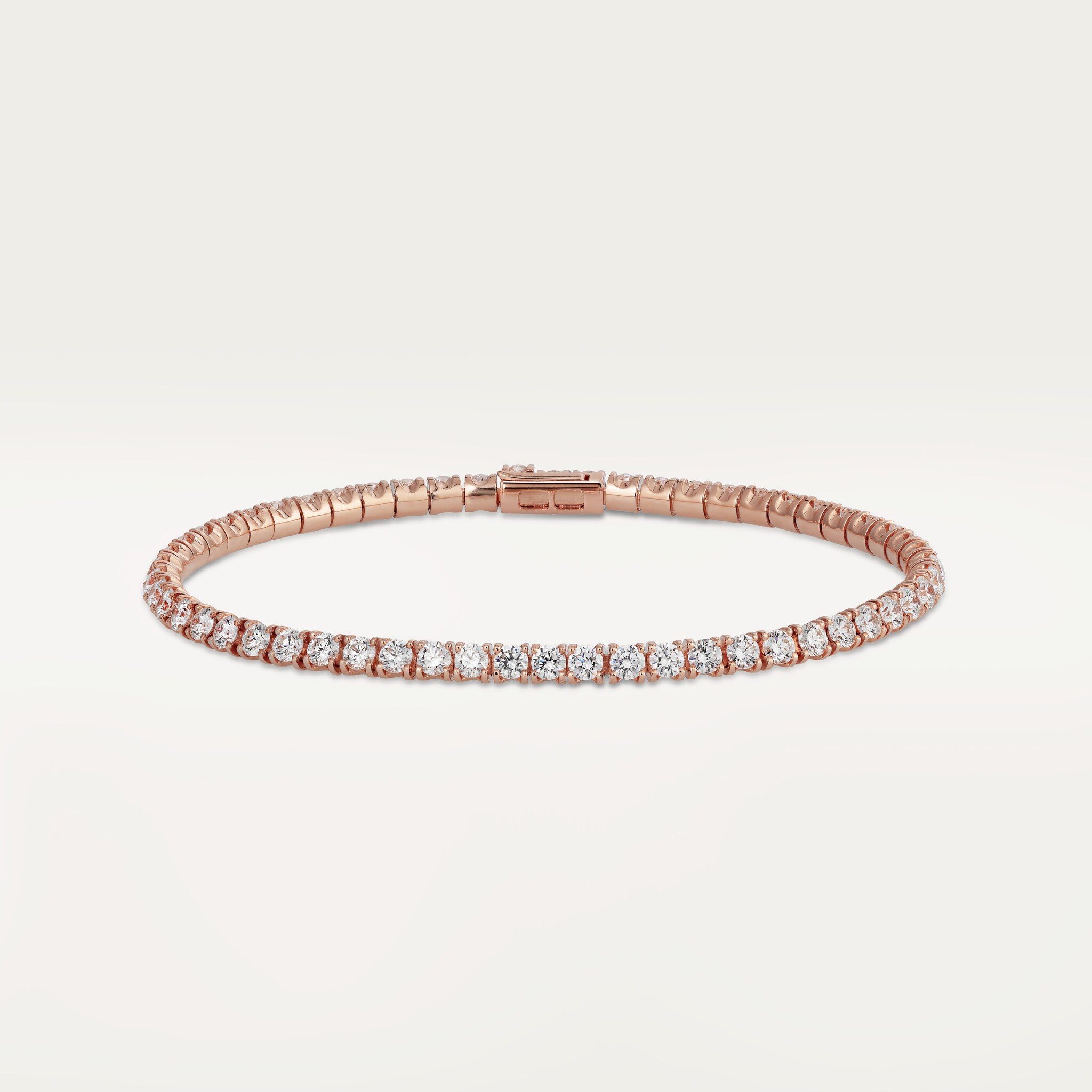 Lignes Essentielles bracelet, brilliant-cut diamonds