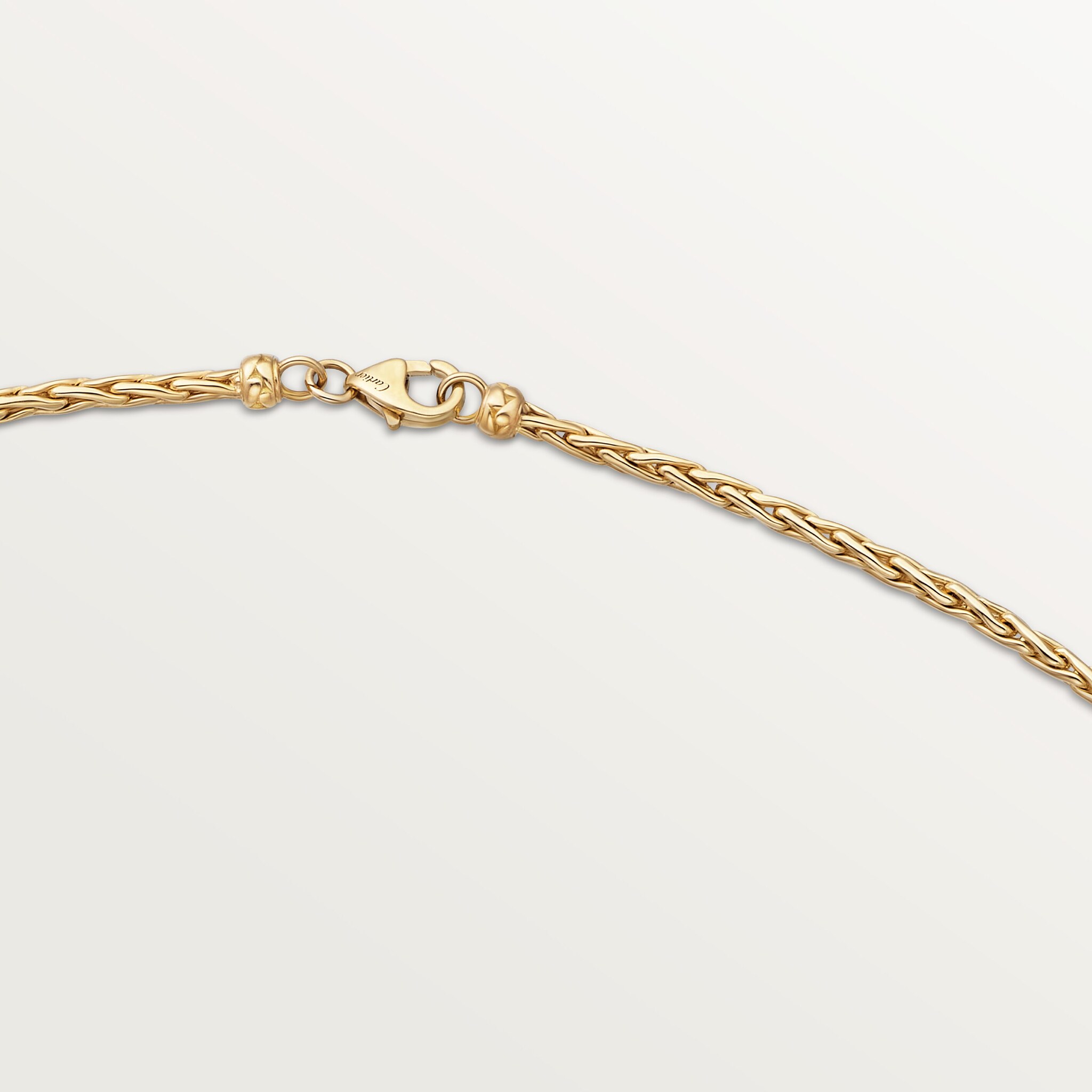 Grain de Caf&eacute; long necklace, diamonds