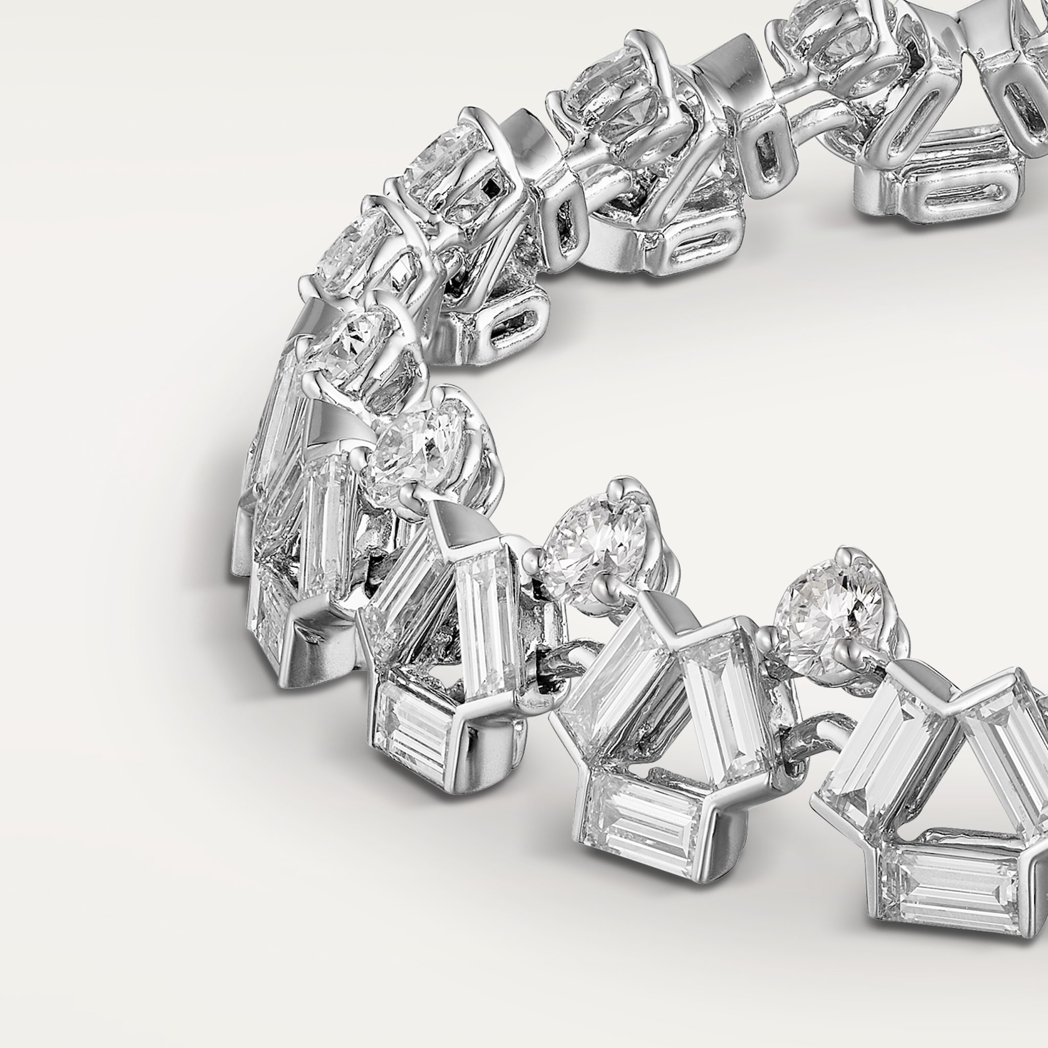 Reflection de Cartier bracelet, diamonds 