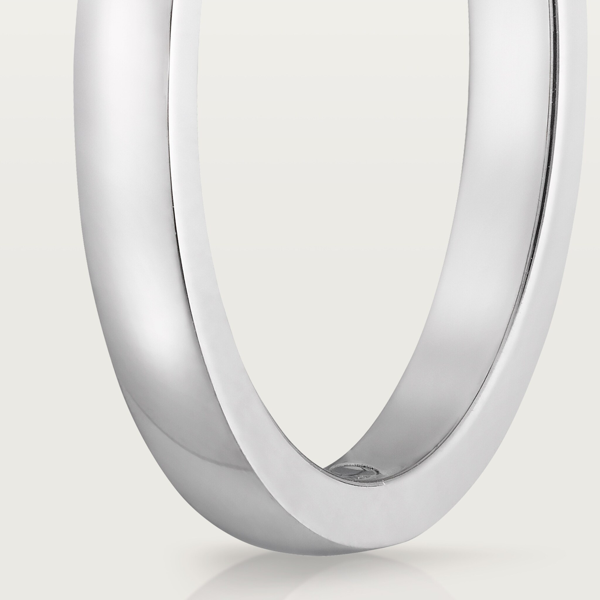 Ballerine wedding band, 2.1 mm width