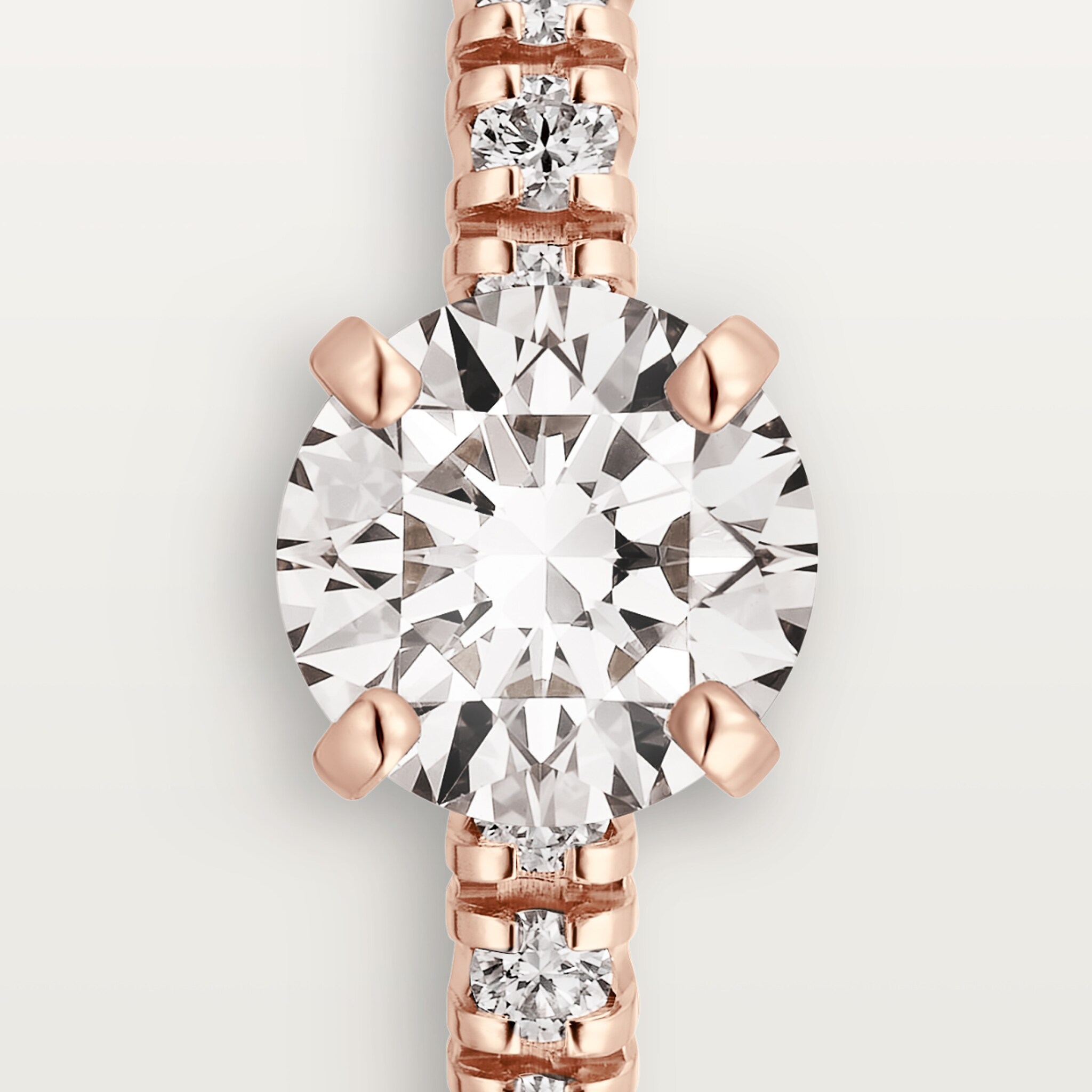 Etincelle de Cartier solitaire, brilliant-cut diamond, paved , image 6
