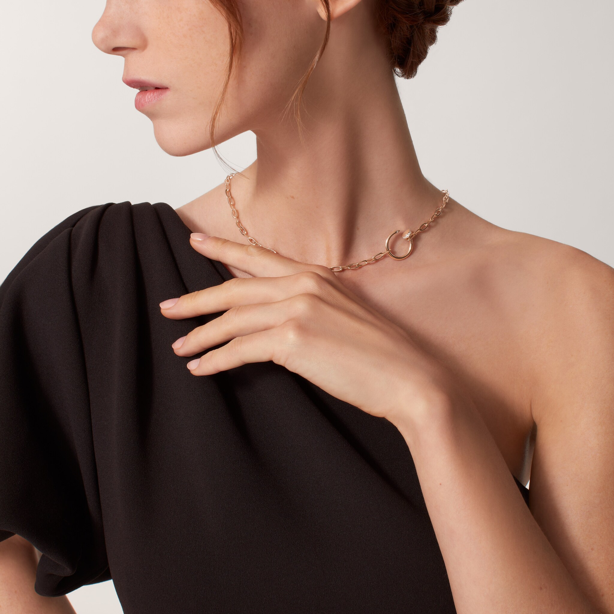 Juste un Clou necklace, diamonds