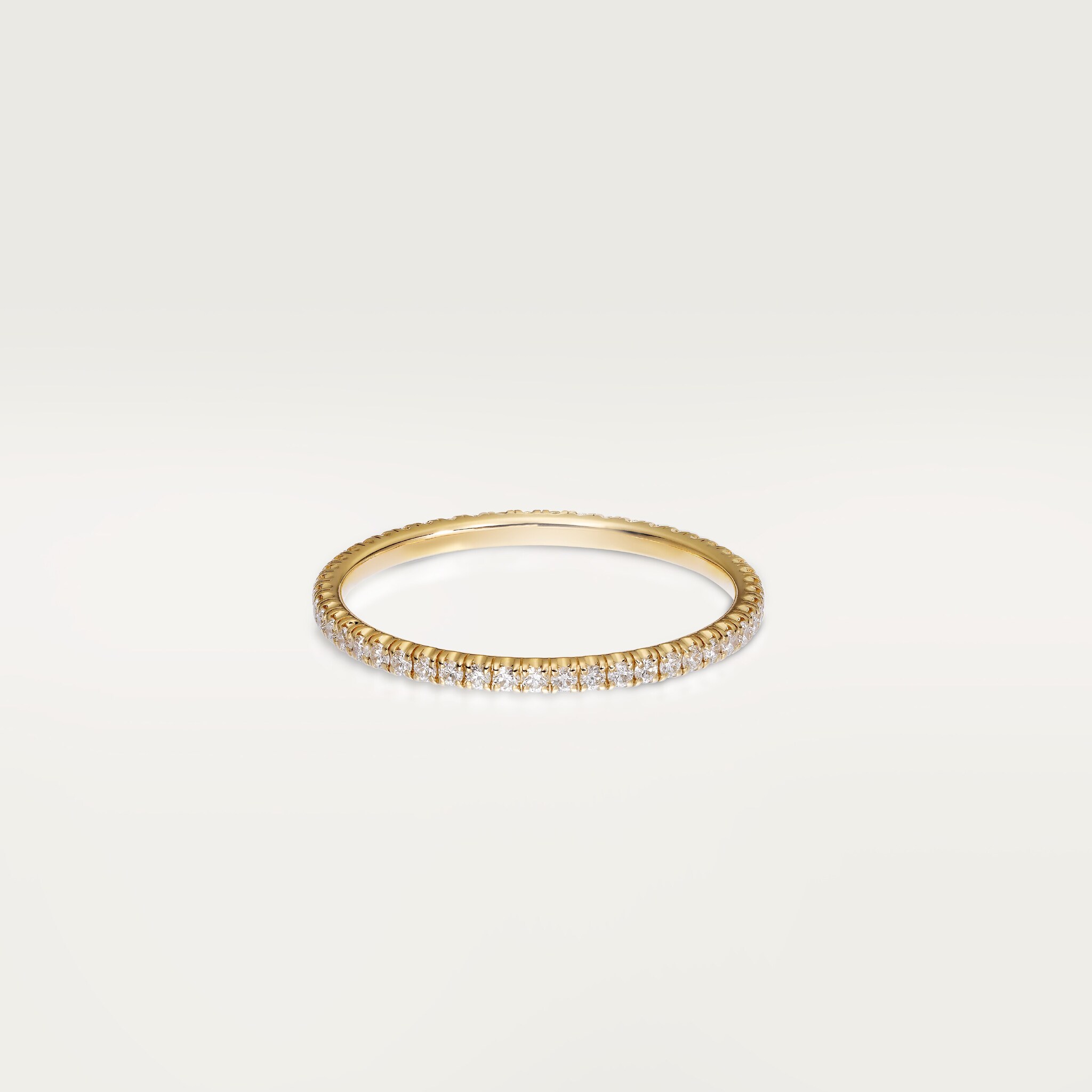 Etincelle de Cartier wedding ring, width 1.5 mm, paved