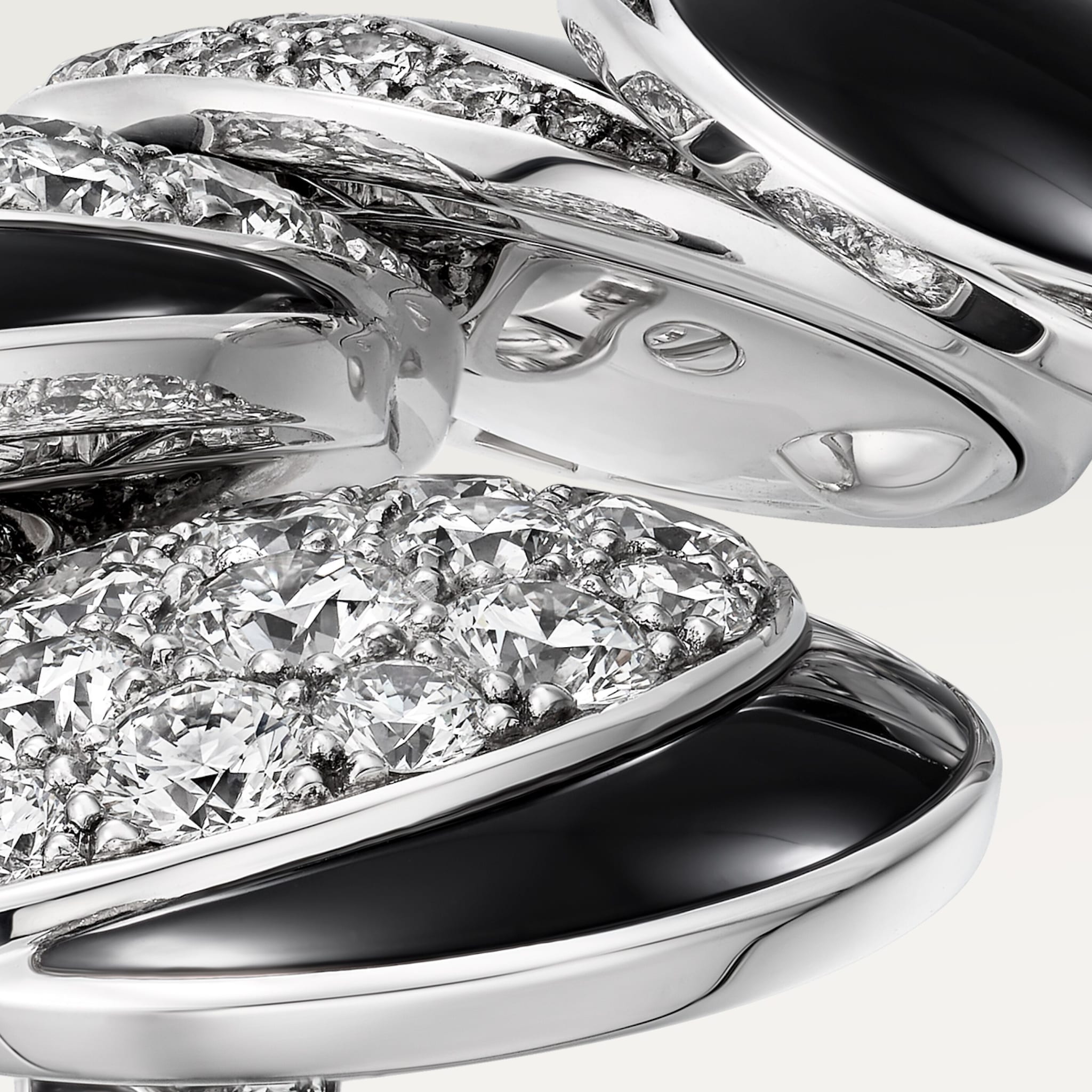 Cartier Libre Polymorph ring, onyx, transformable, image 5