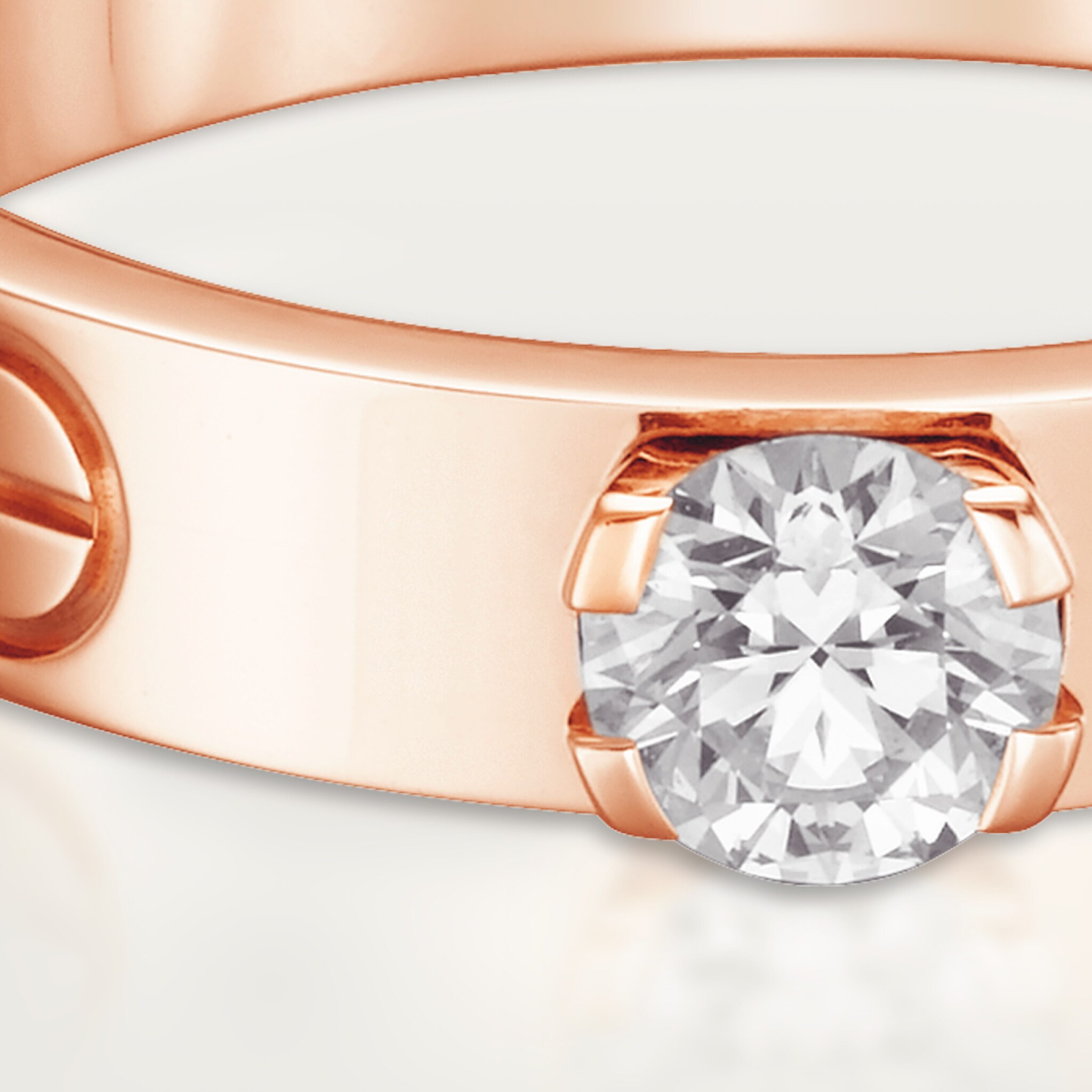 #LOVE# solitaire, brilliant-cut diamond, image 6