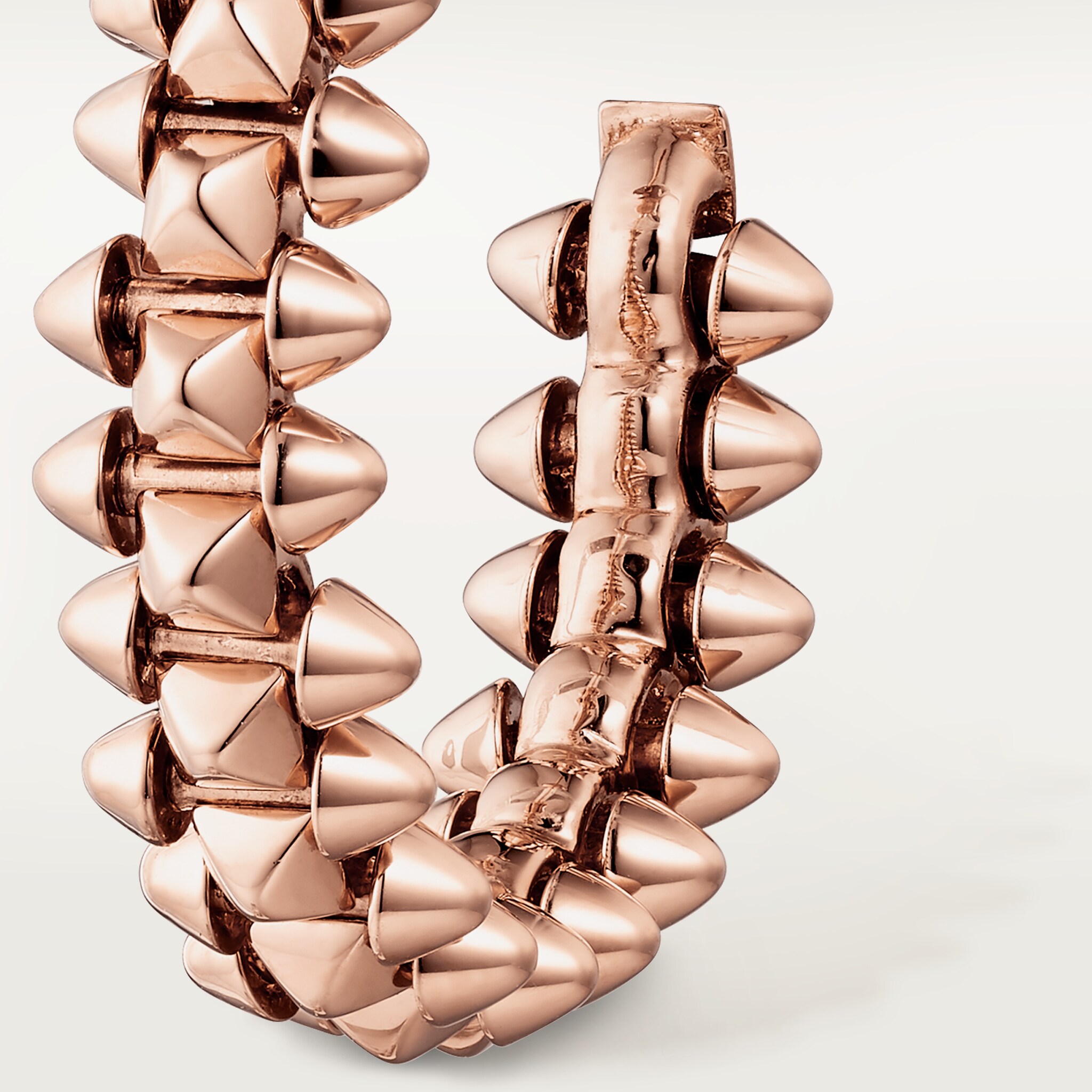 Clash de Cartier hoop earrings, small model