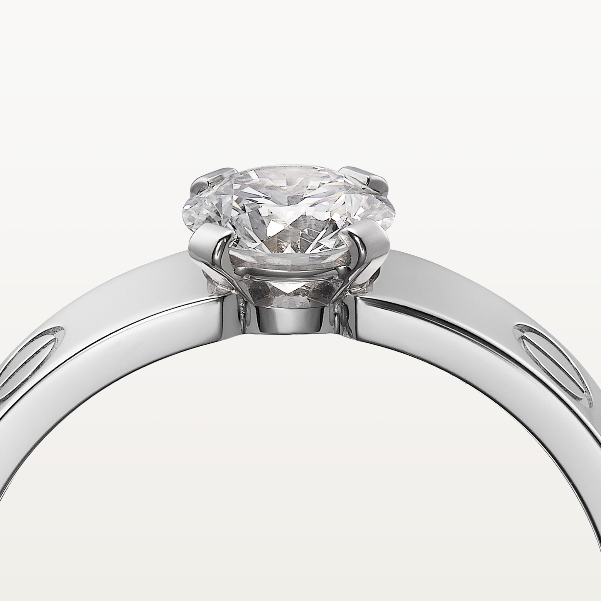#LOVE# solitaire, brilliant-cut diamond, image 6