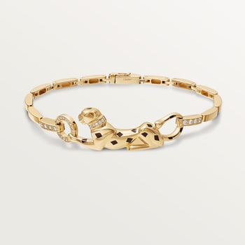 Panthère de Cartier bracelet, on chain, diamonds Panthère de Cartier bracelet, on chain, diamonds