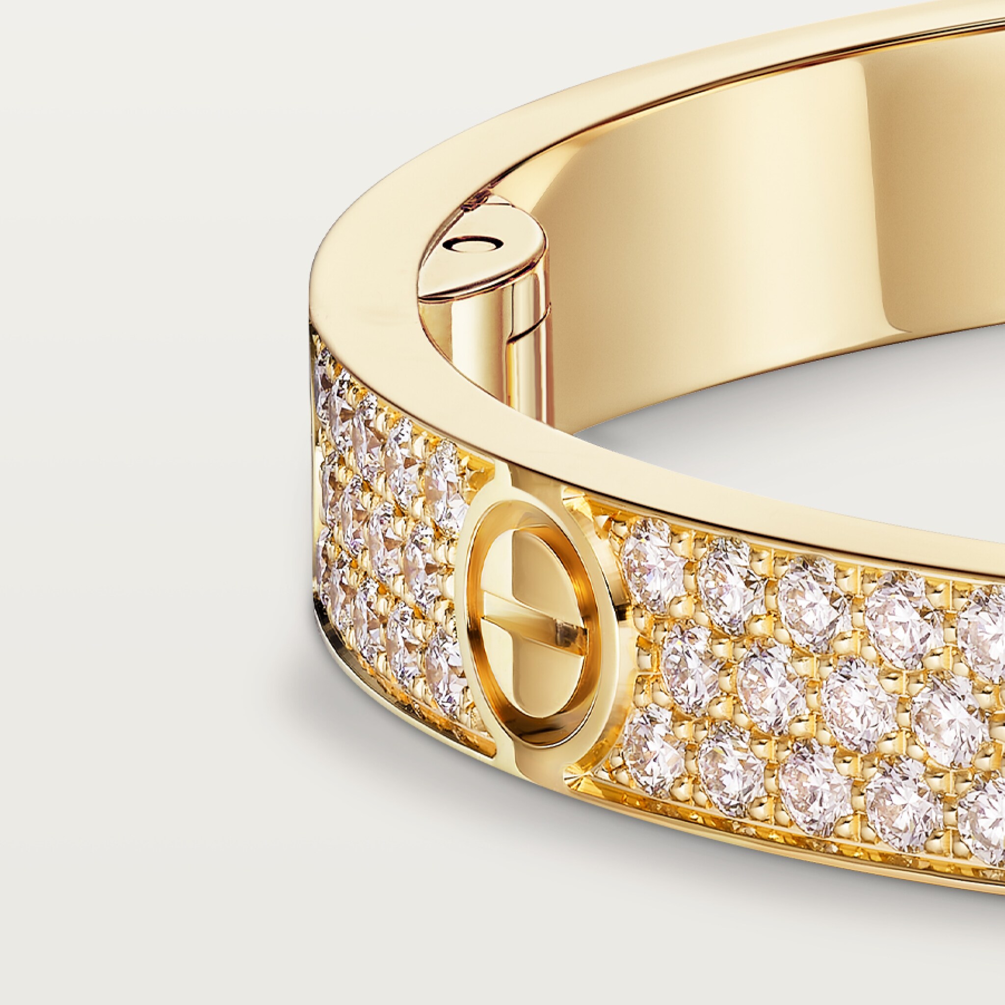 #LOVE# bracelet, classic model, paved, image 6