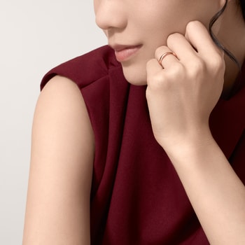 C de Cartier wedding band, 3 mm width C de Cartier wedding band, 3 mm width