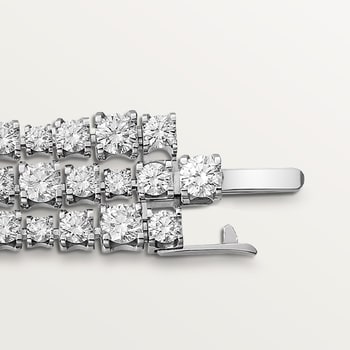 Lignes Essentielles bracelet, brilliant-cut diamonds Lignes Essentielles bracelet, brilliant-cut diamonds