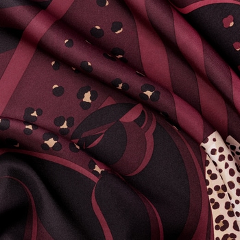 90 scarf, Panthère Illusion 90 scarf, Panthère Illusion