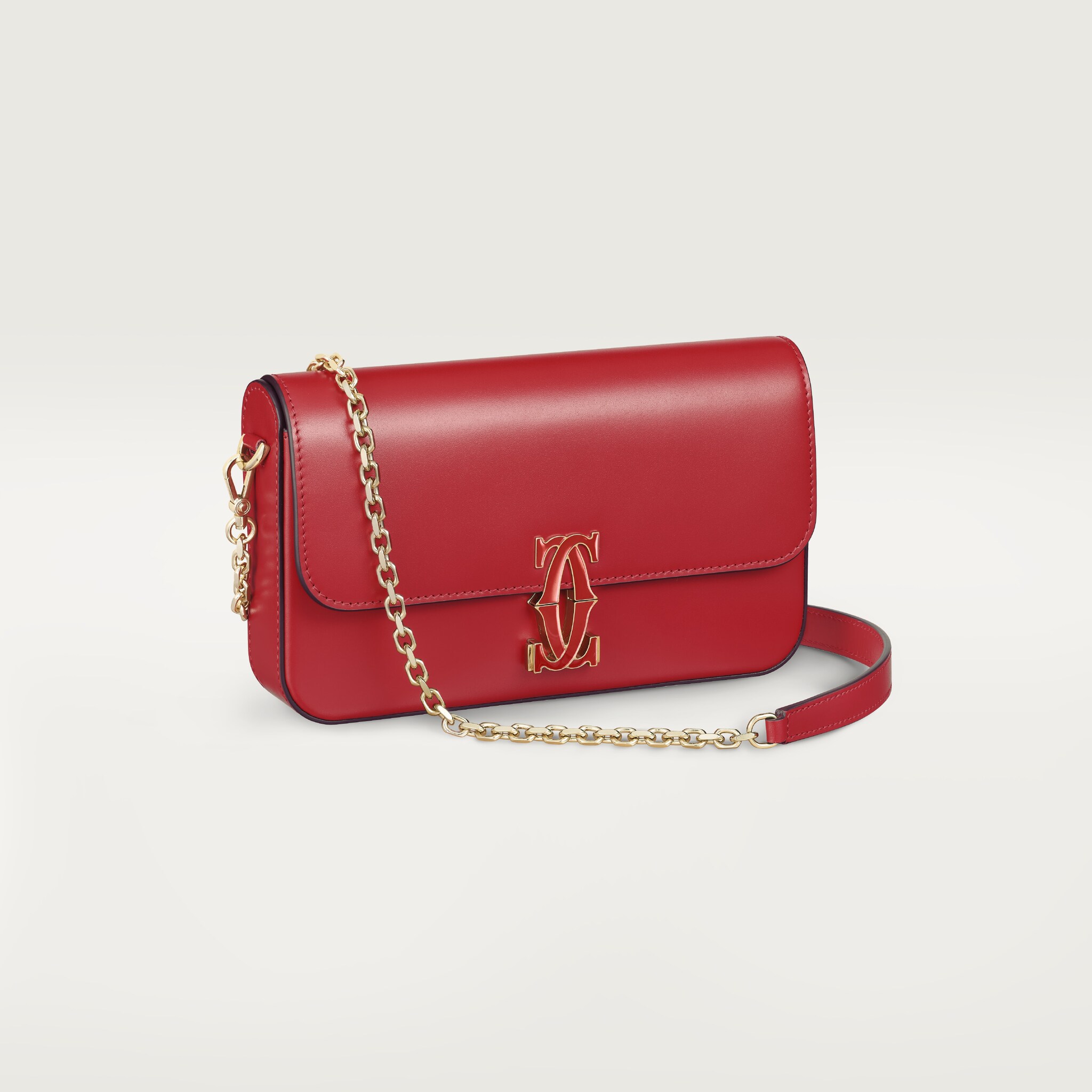 Mini model chain bag, Double C de Cartier