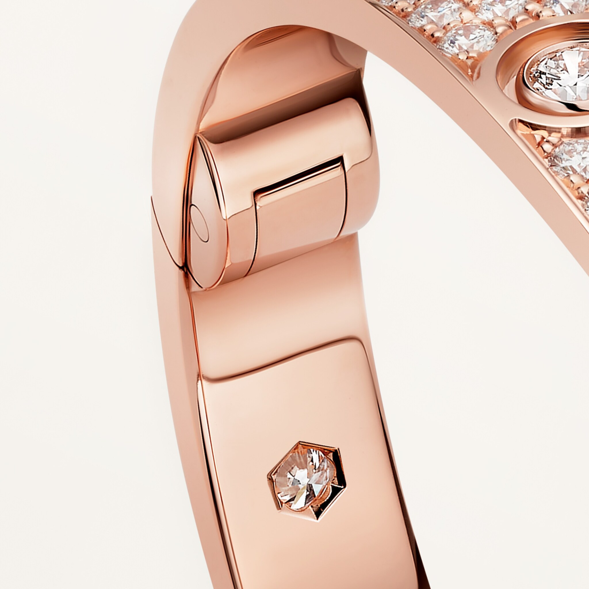 #LOVE# bracelet, classic model, paved, 10 diamonds, image 6