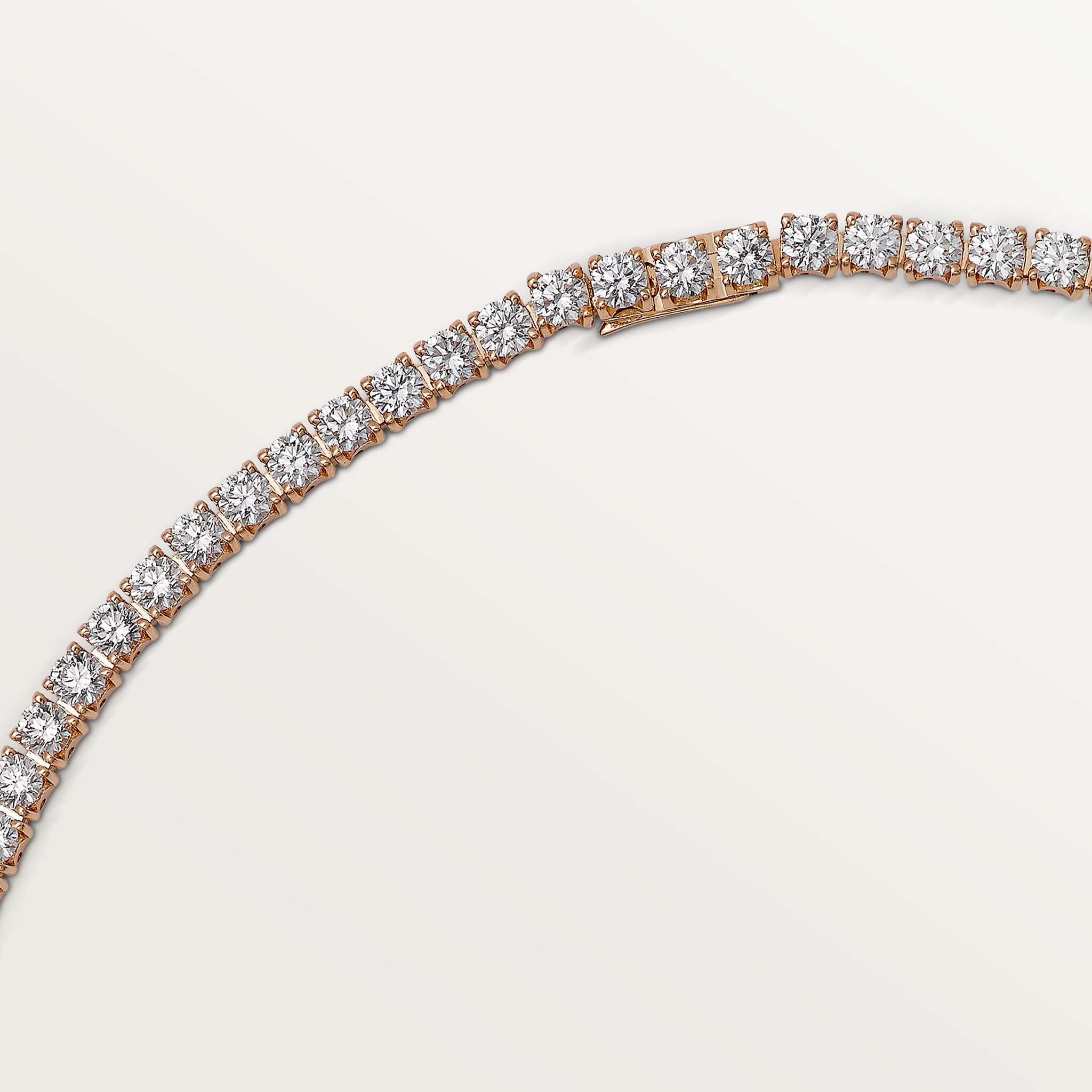 Lignes Essentielles necklace, brilliant-cut diamonds, image 5
