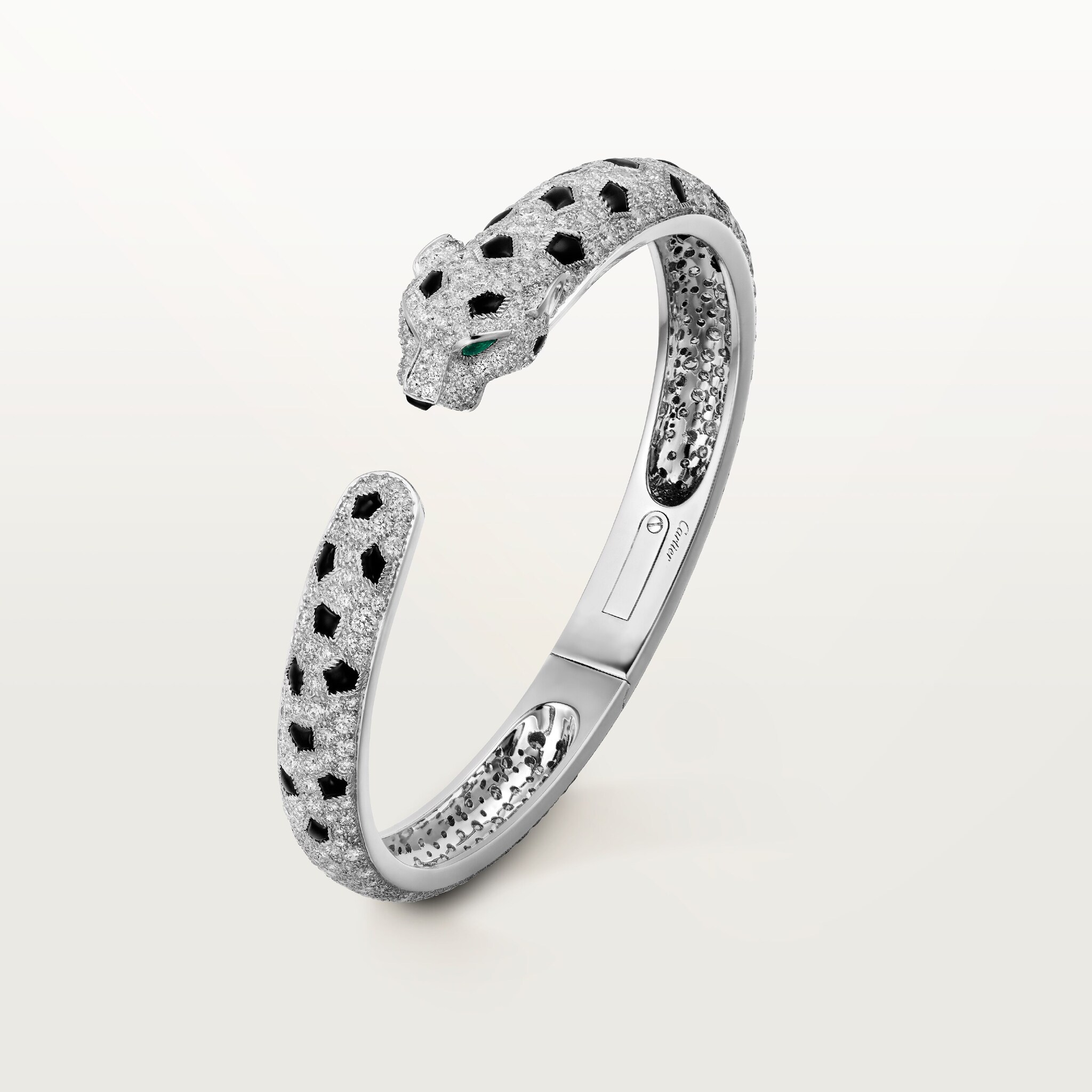 Panth&egrave;re de Cartier bracelet, medium model, paved 