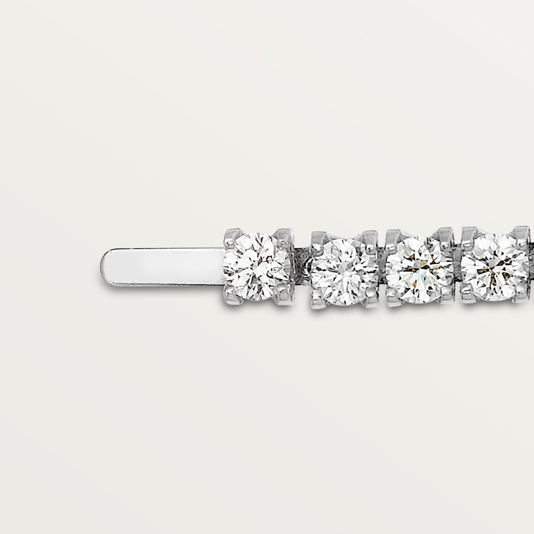 Lignes Essentielles bracelet, brilliant-cut diamonds, image 6