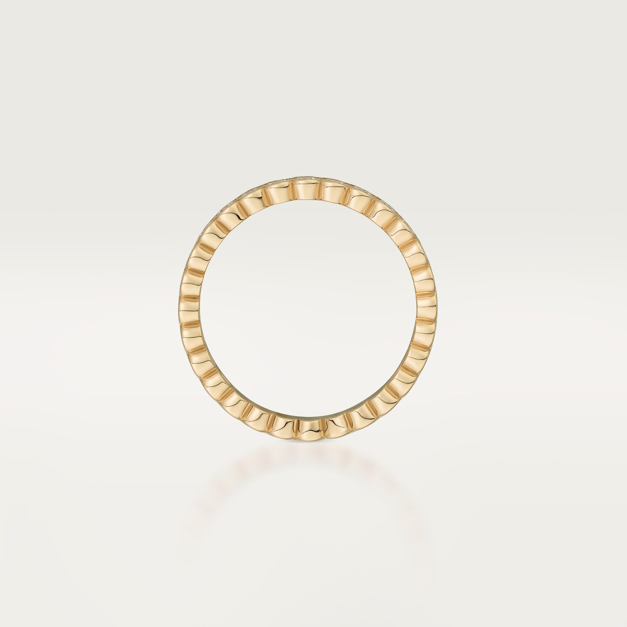 Broderie de Cartier wedding band, diamonds