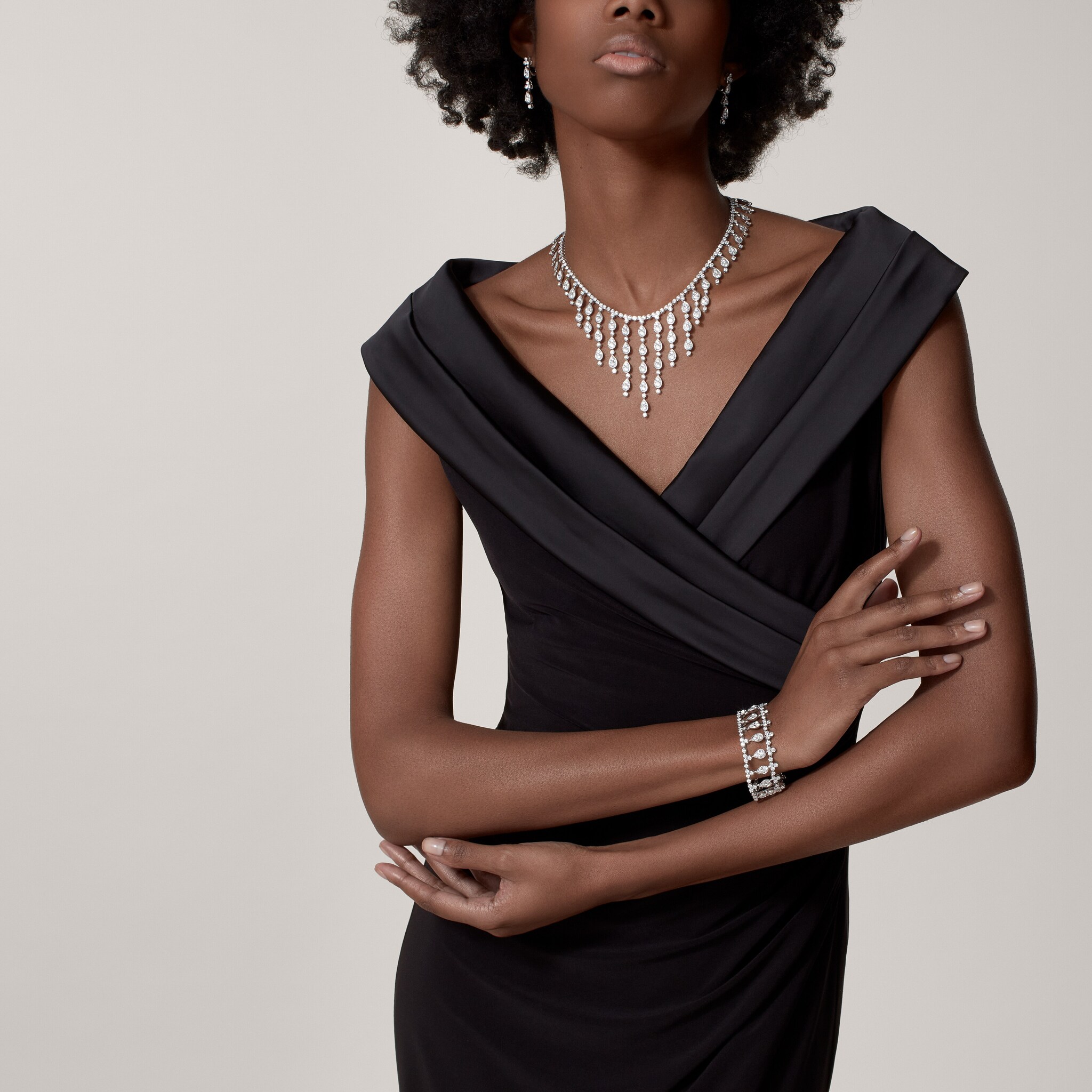 Pluie de Cartier bracelet, diamonds